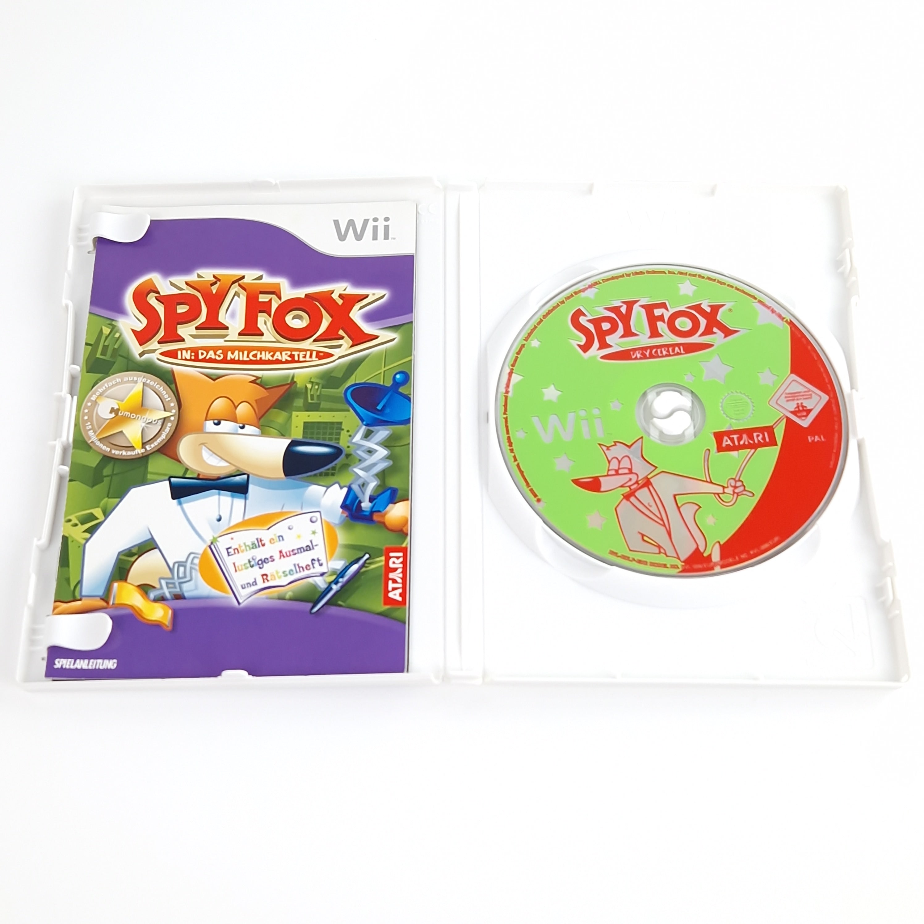 Nintendo Wii Spiel – Spyfox in das Milchkartell OVP PAL