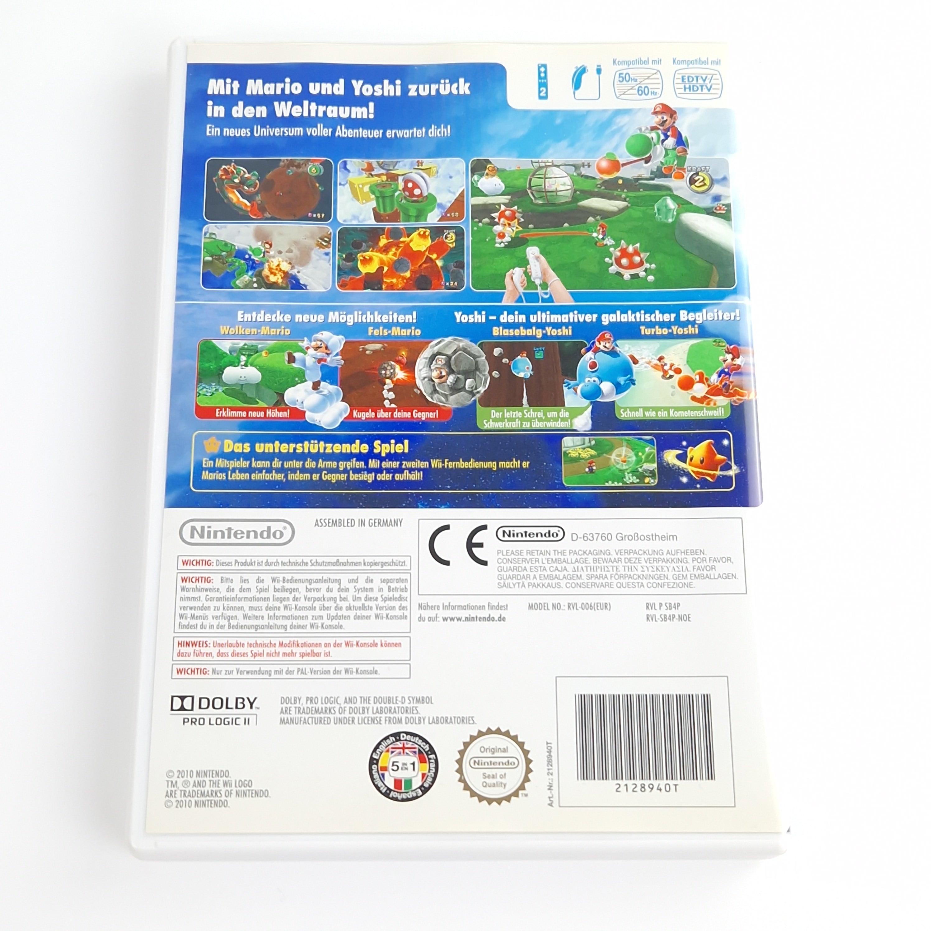 Nintendo Wii Spiel – Super Mario Galaxy 2 (PAL OVP)