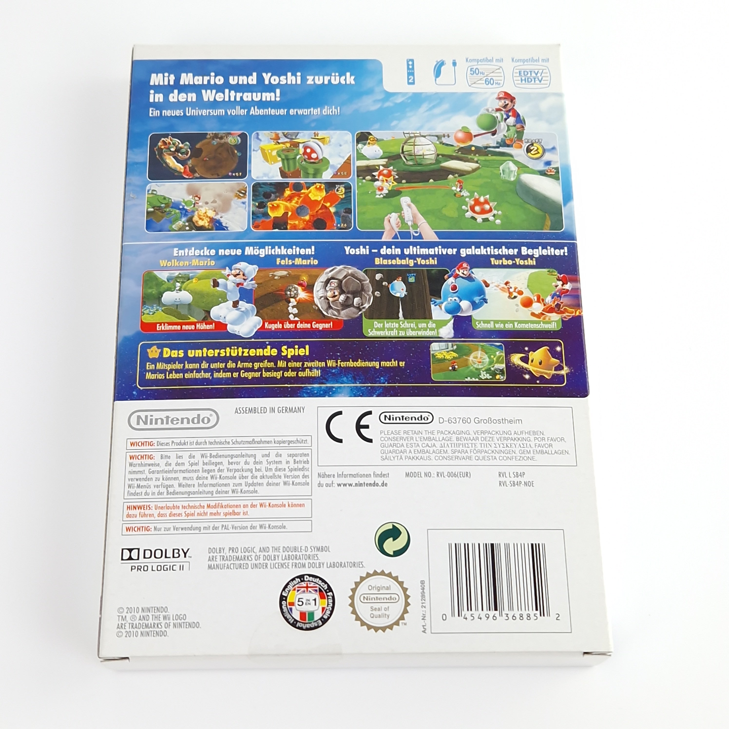 Nintendo Wii Spiel – Super Mario Galaxy 2 (PAL OVP)