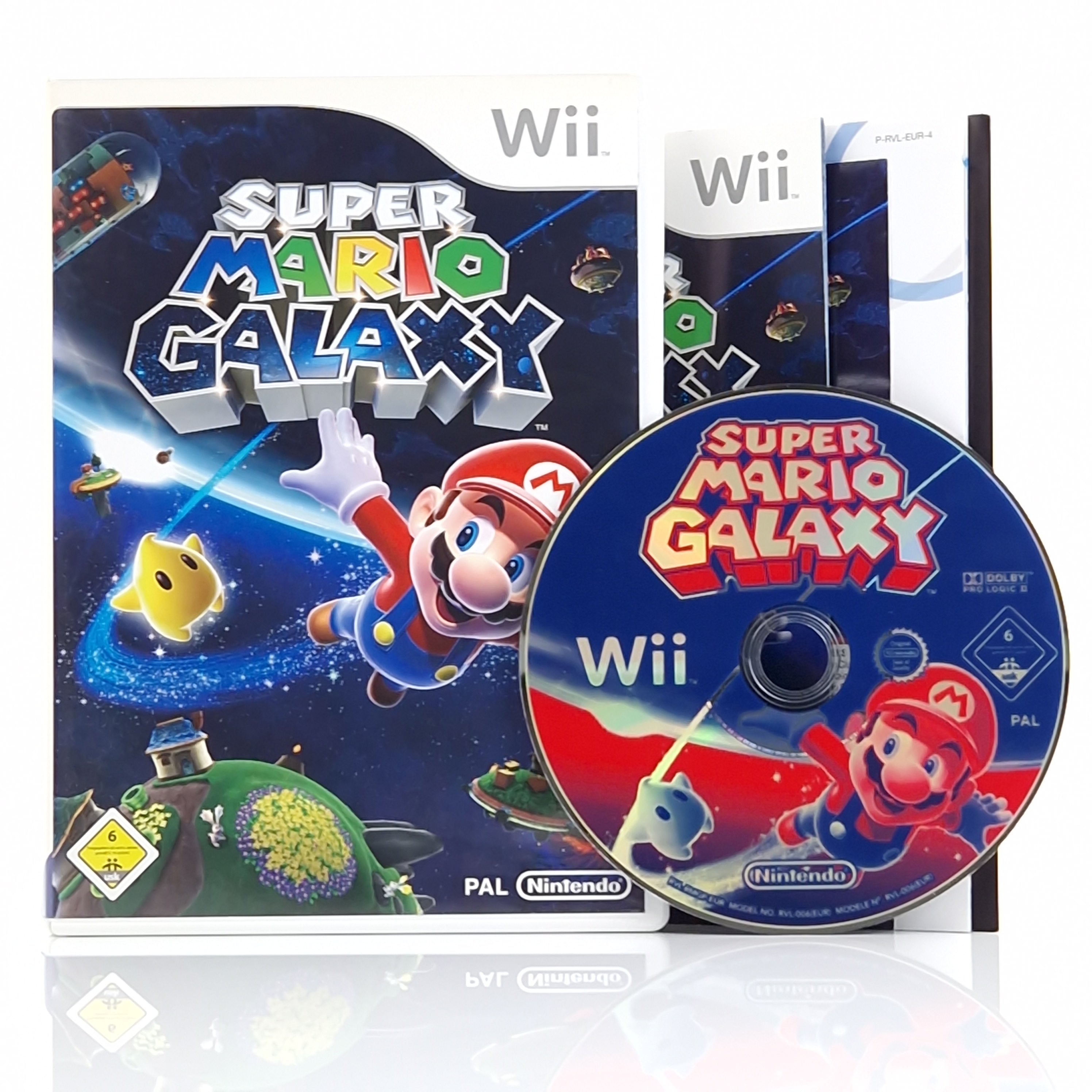 Nintendo Wii Spiel – Super Mario Galaxy (PAL OVP)