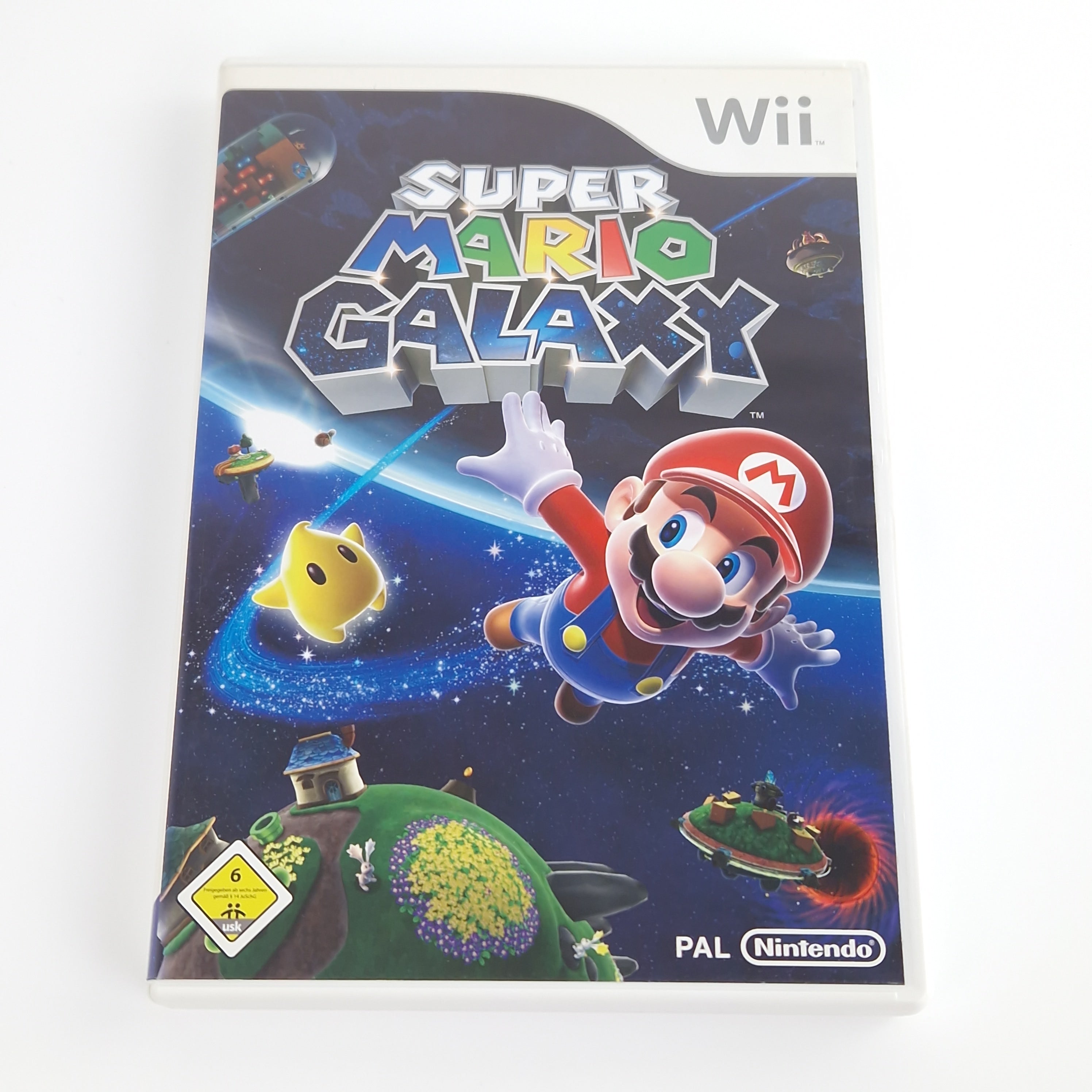 Nintendo Wii Spiel – Super Mario Galaxy (PAL OVP)