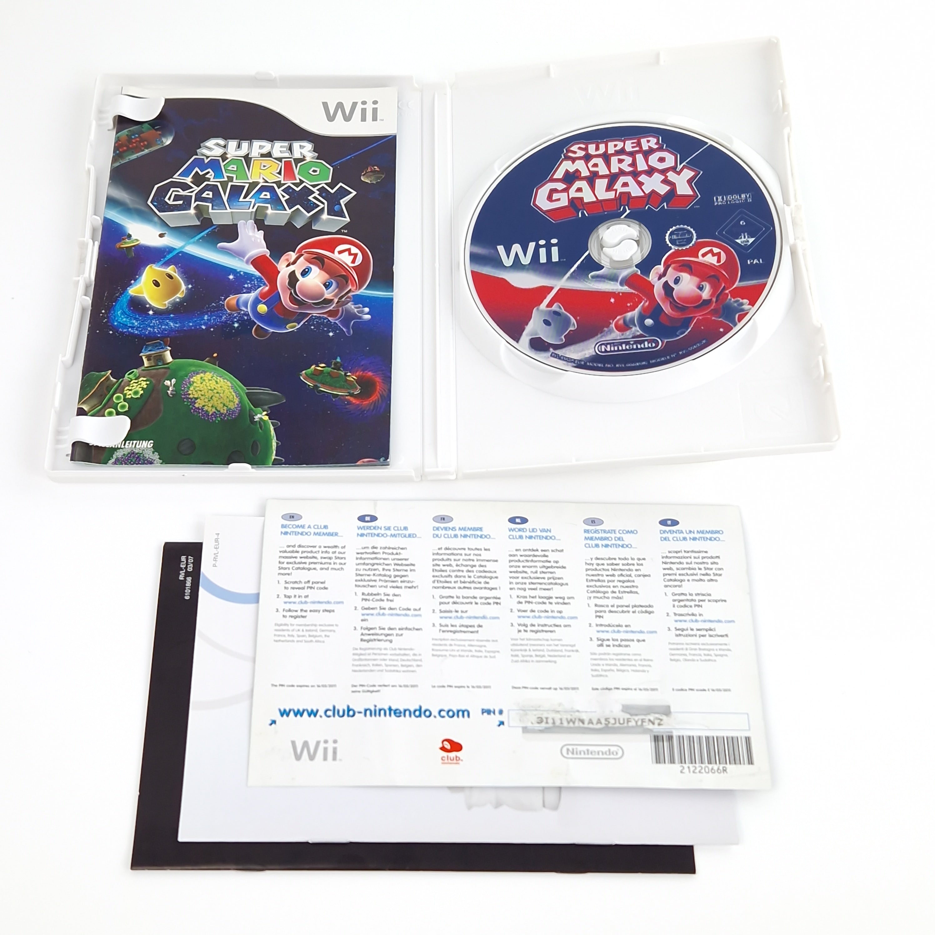 Nintendo Wii Spiel – Super Mario Galaxy (PAL OVP)