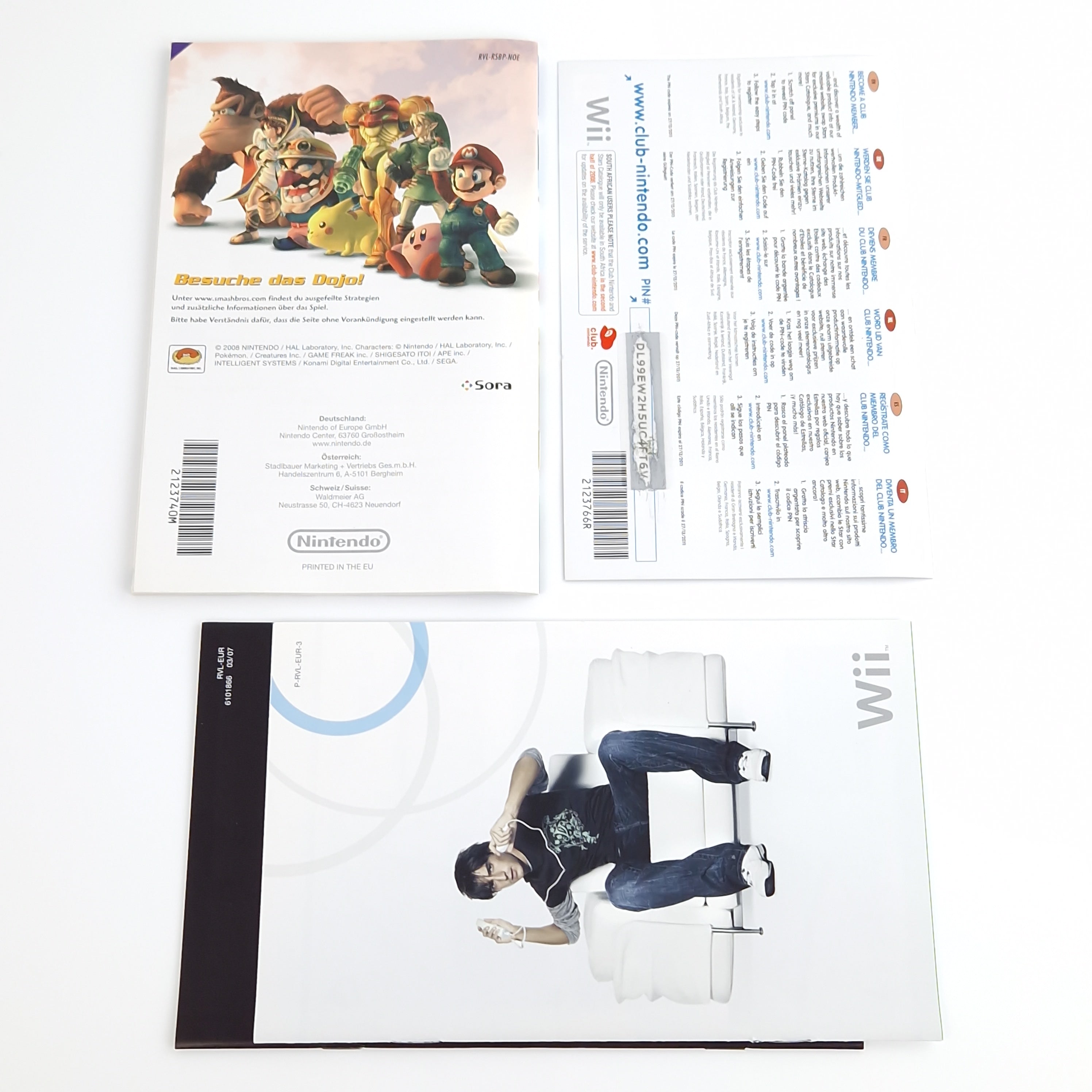 Nintendo Wii Spiel – Super Smash Bros Brawl OVP PAL