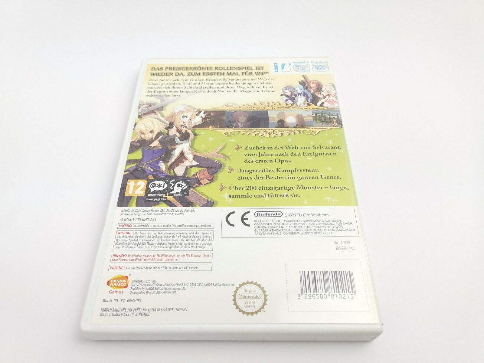 Nintendo Wii Spiel – Tales of Symphonia Dawn of the World PAL