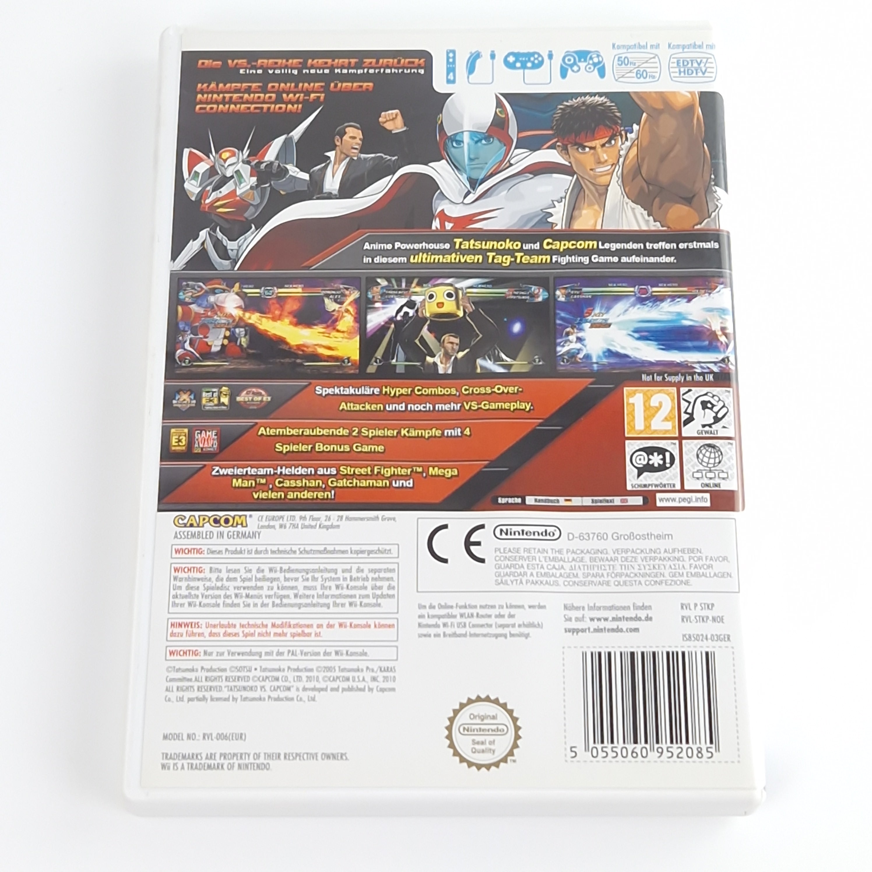 Nintendo Wii Spiel – Tatsunoko vs Capcom Ultimate All-Stars PAL