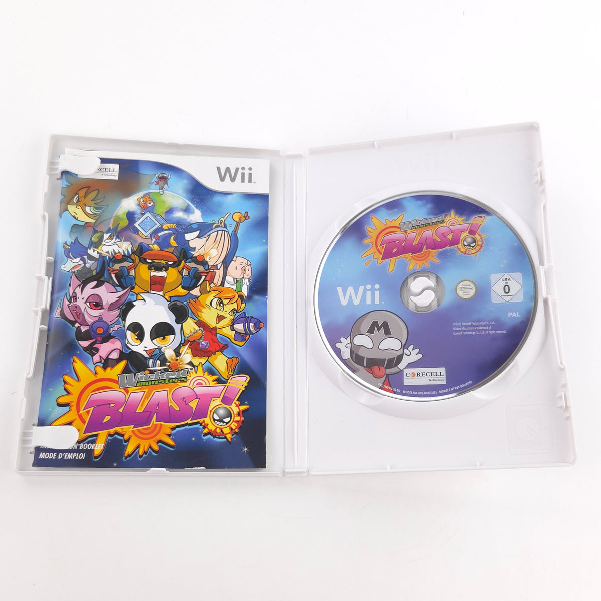 Nintendo Wii Spiel Wicked Monsters Blast OVP PAL