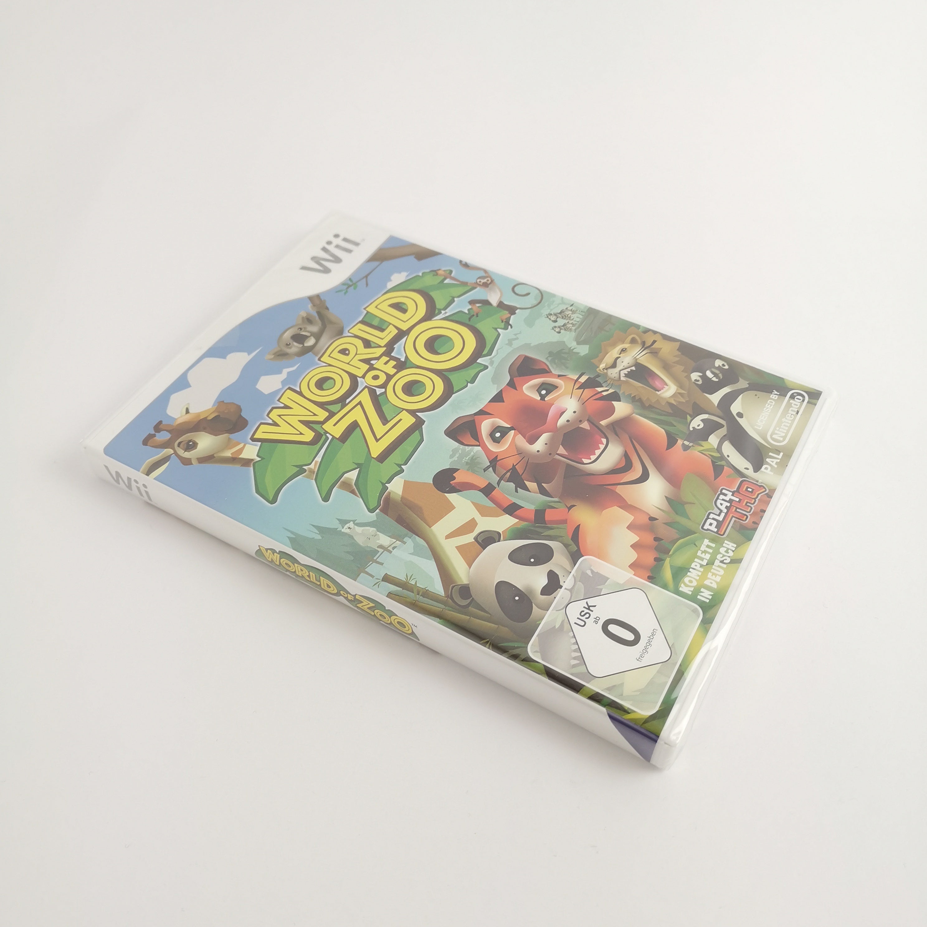Nintendo Wii Spiel – World of Zoo Neu OVP PAL