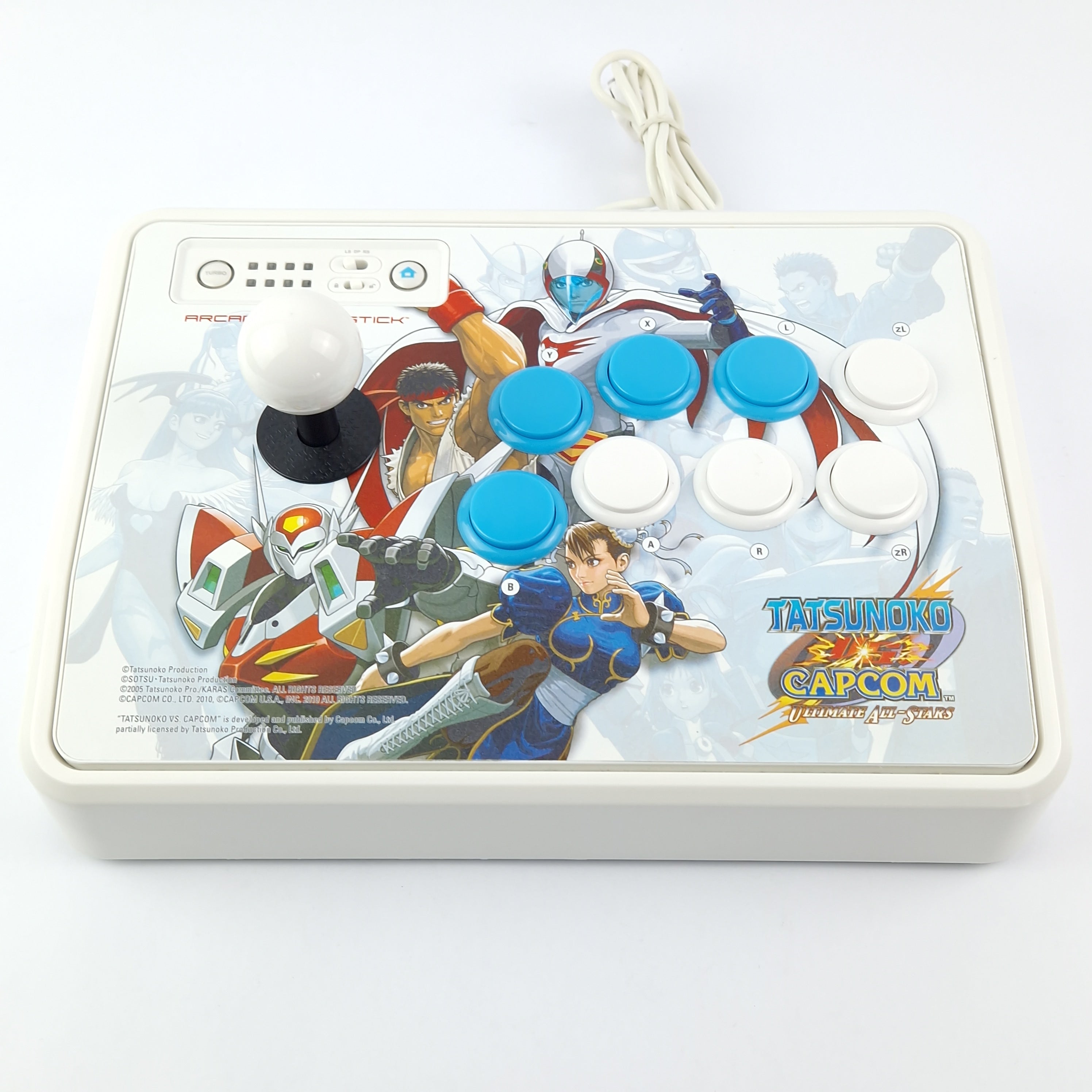 Nintendo Wii Zubehör – Tatsunoko vs Capcom Arcade Fightstick OVP