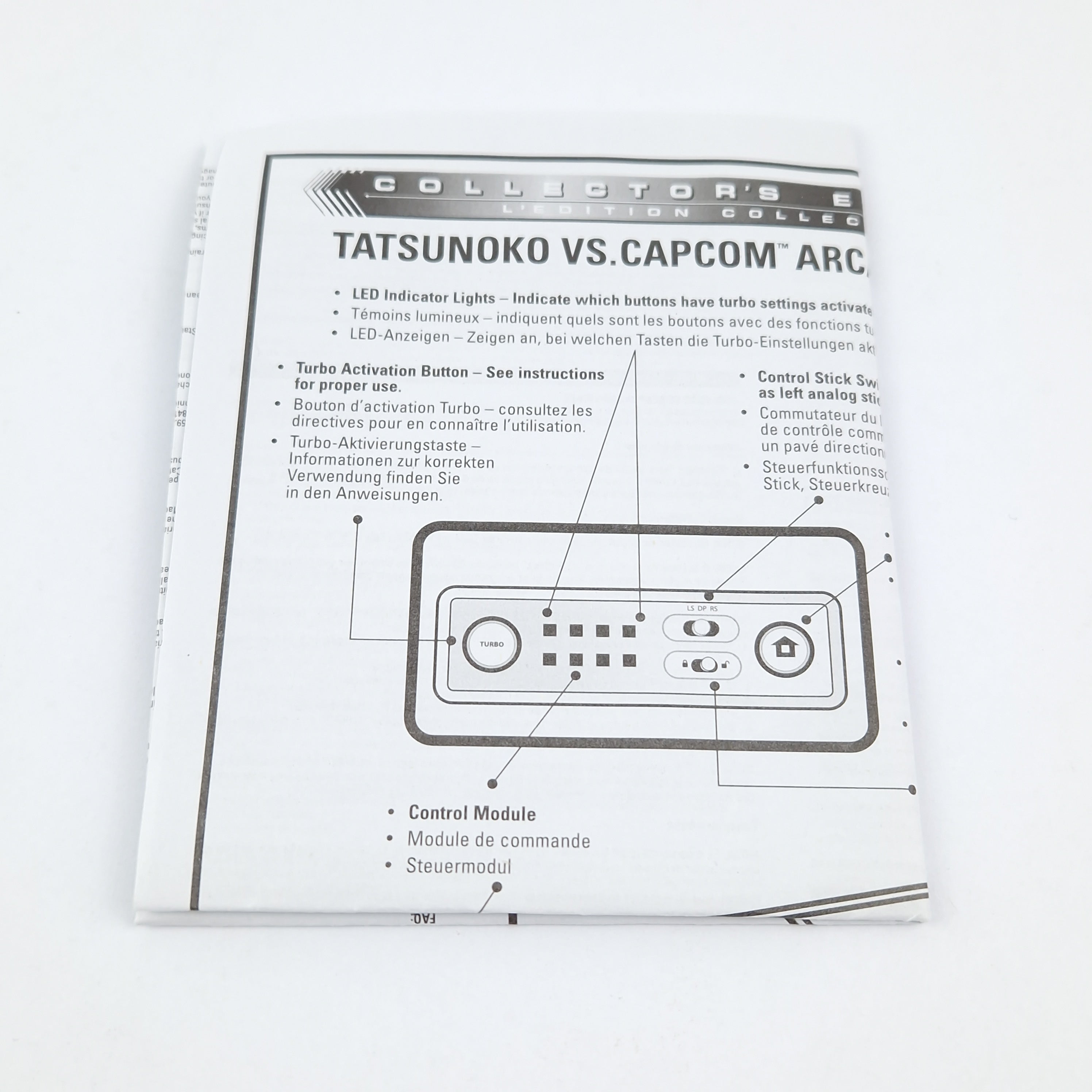 Nintendo Wii Zubehör – Tatsunoko vs Capcom Arcade Fightstick OVP