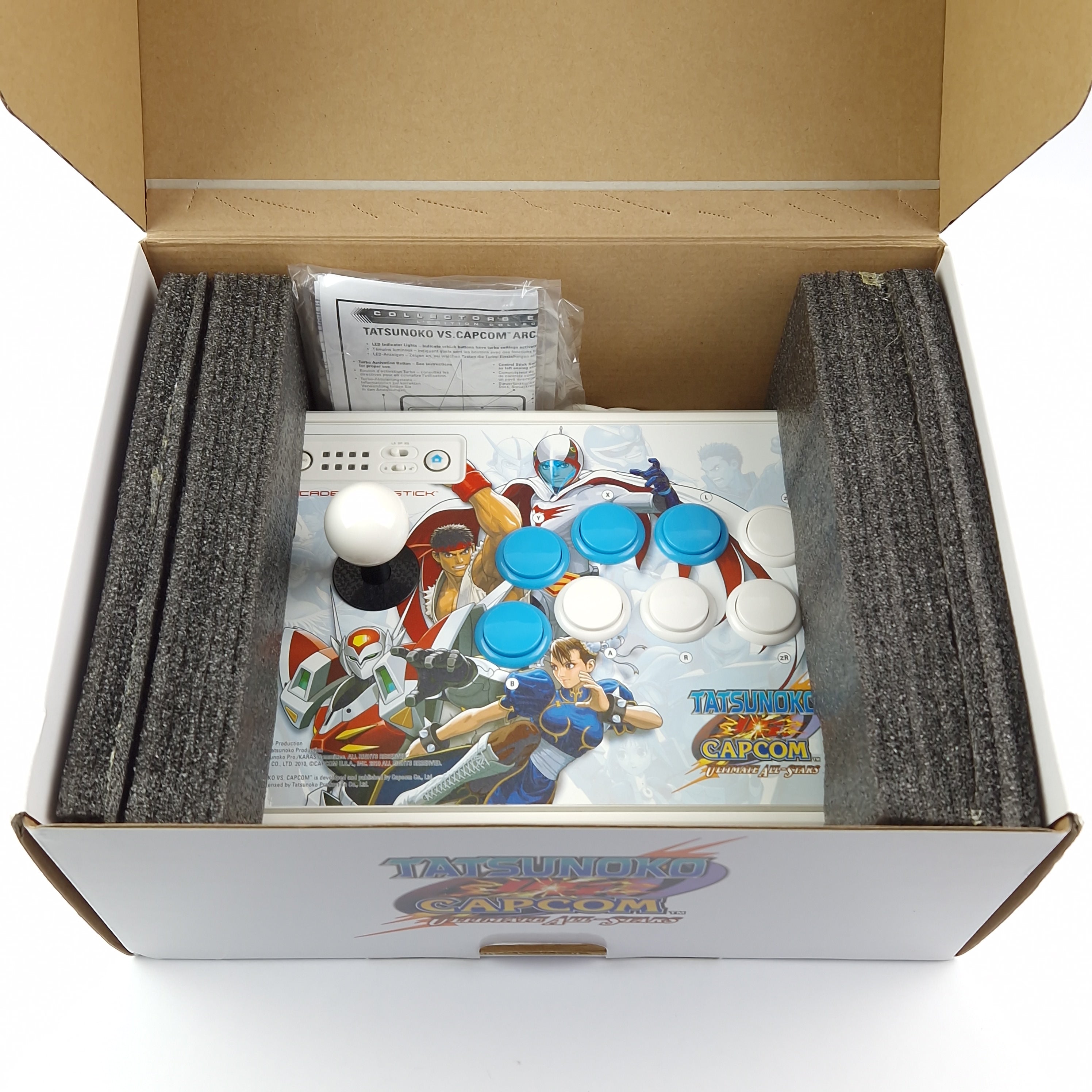 Nintendo Wii Zubehör – Tatsunoko vs Capcom Arcade Fightstick OVP