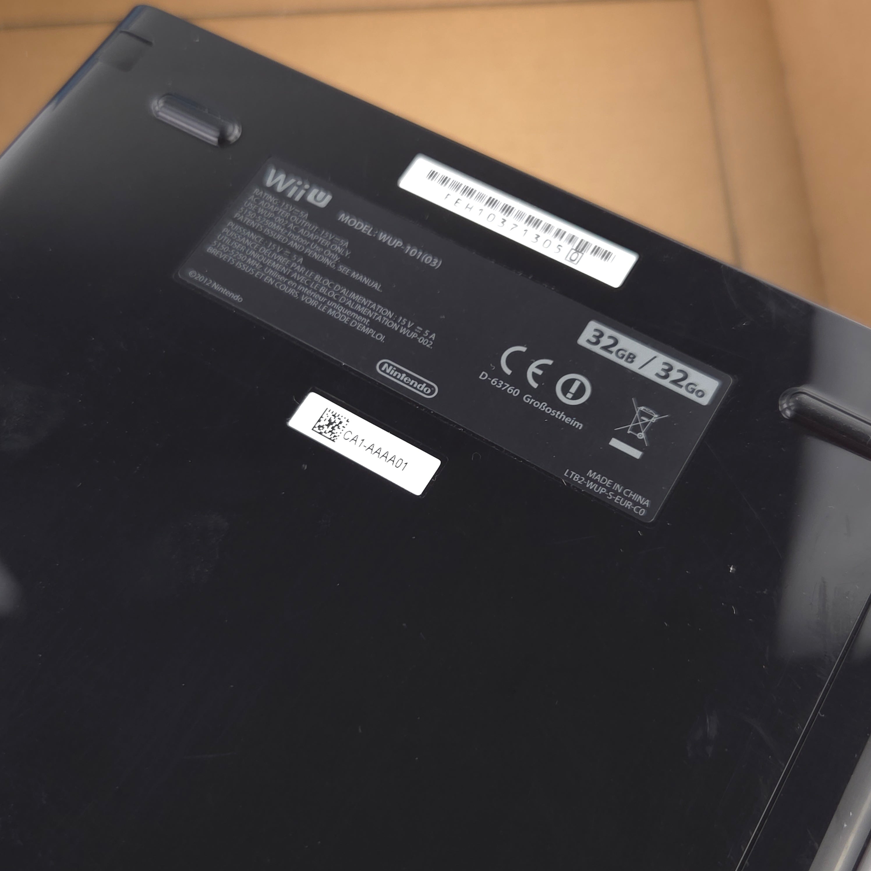 Nintendo Wii U Konsole – Super Mario Bros Set OVP PAL