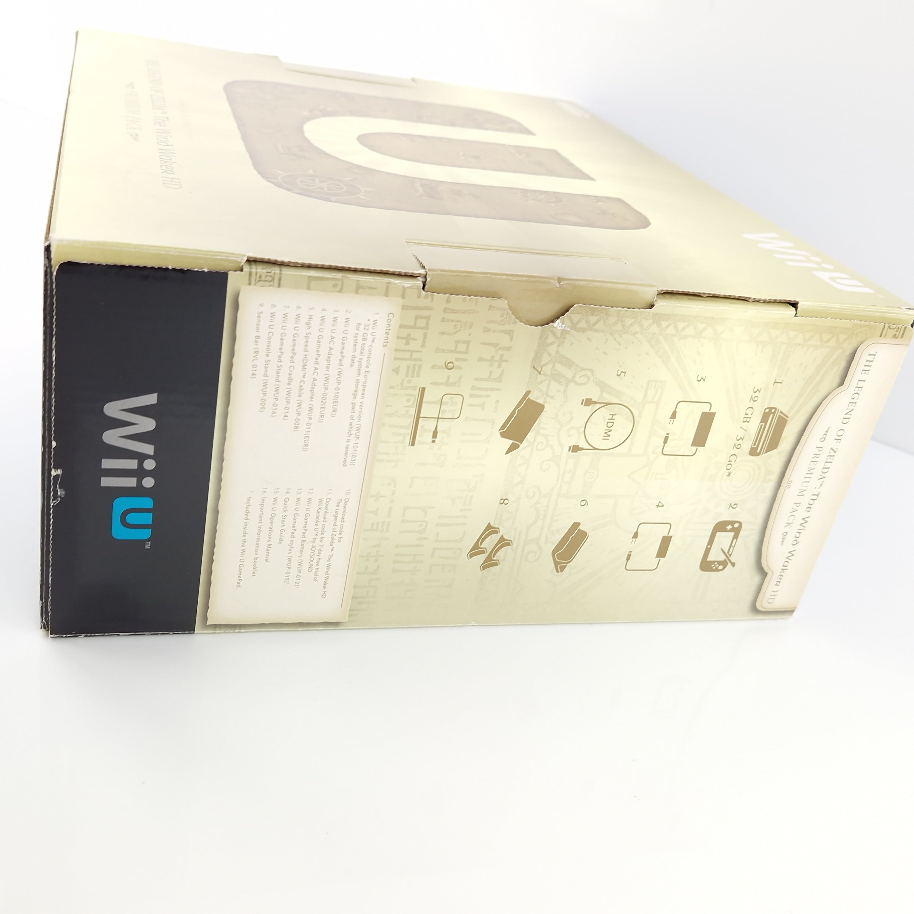 Nintendo Wii U Konsole – Zelda The Windwaker HD Limited OVP