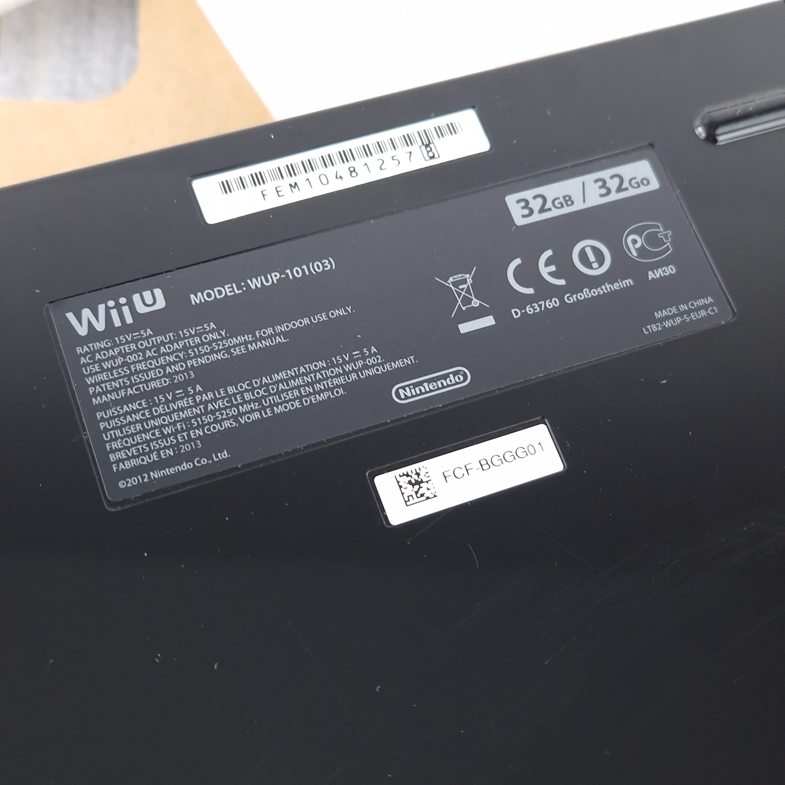 Nintendo Wii U Konsole – Zelda The Windwaker HD Limited OVP