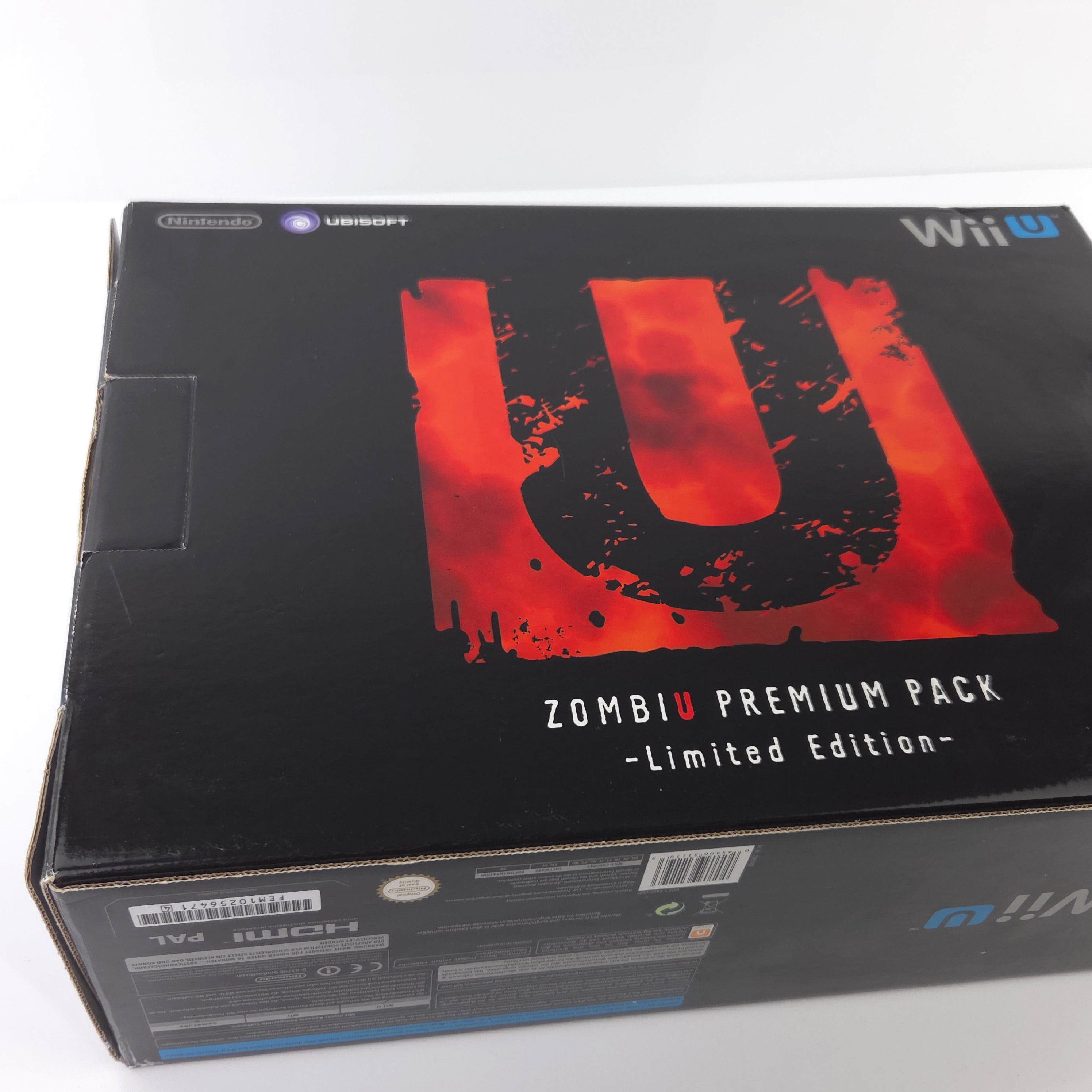 Nintendo Wii U Konsole – Zombie U Premium Pack Limited OVP PAL