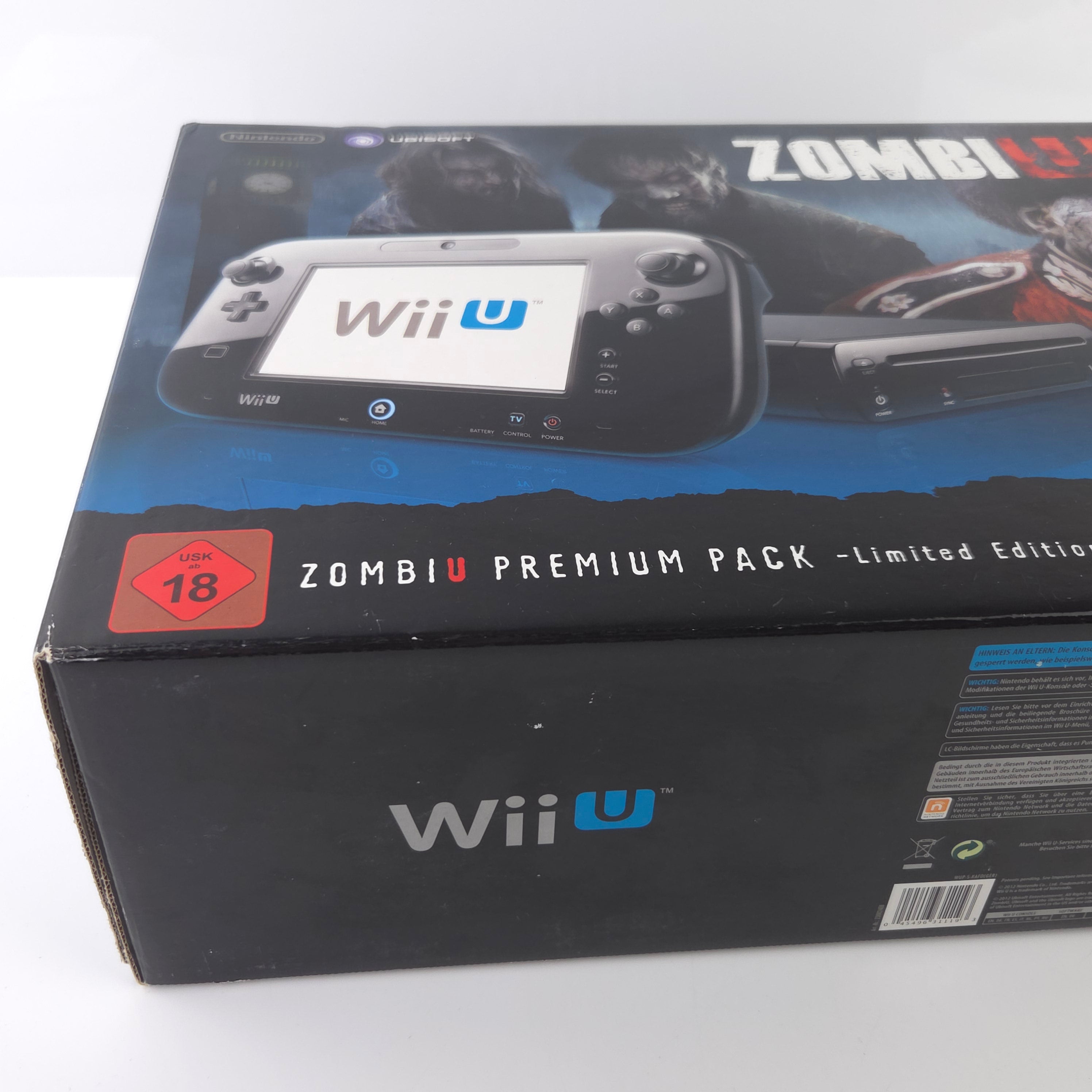 Nintendo Wii U Konsole – Zombie U Premium Pack Limited OVP PAL