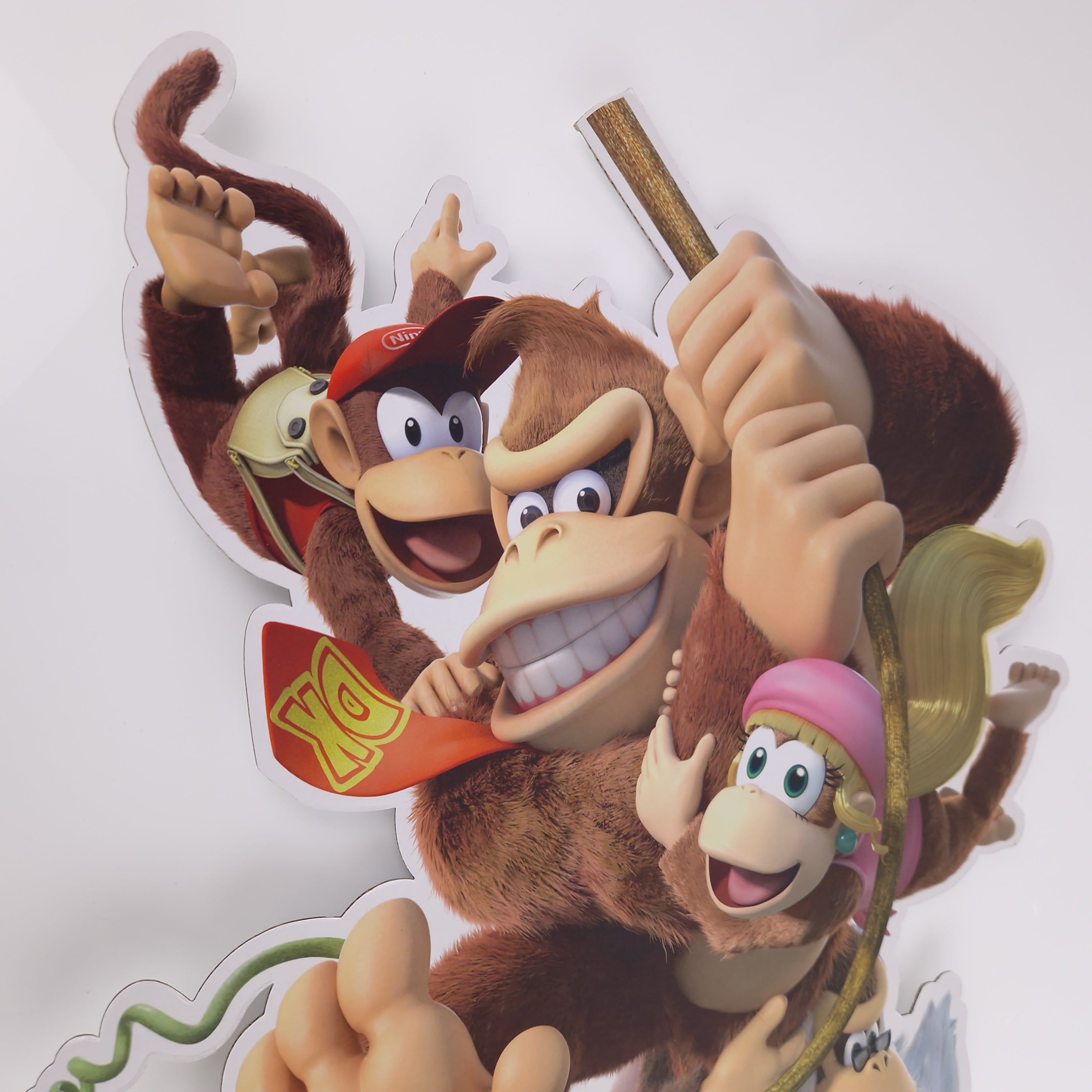 Nintendo Wii U Promo Aufsteller Donkey Kong Country Tropical