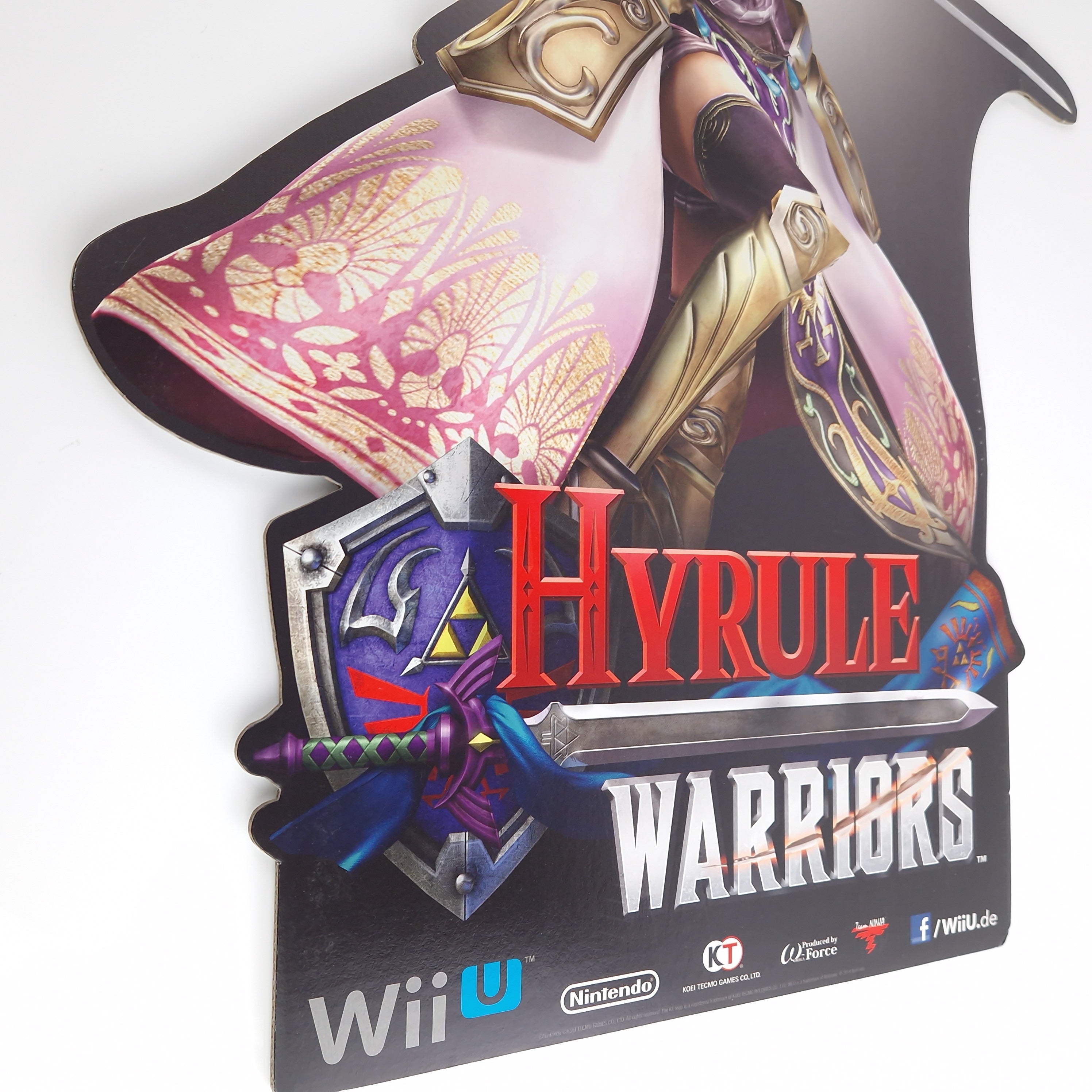 Nintendo Wii U Promo Banner – Papp Aufsteller Hyrule Warriors