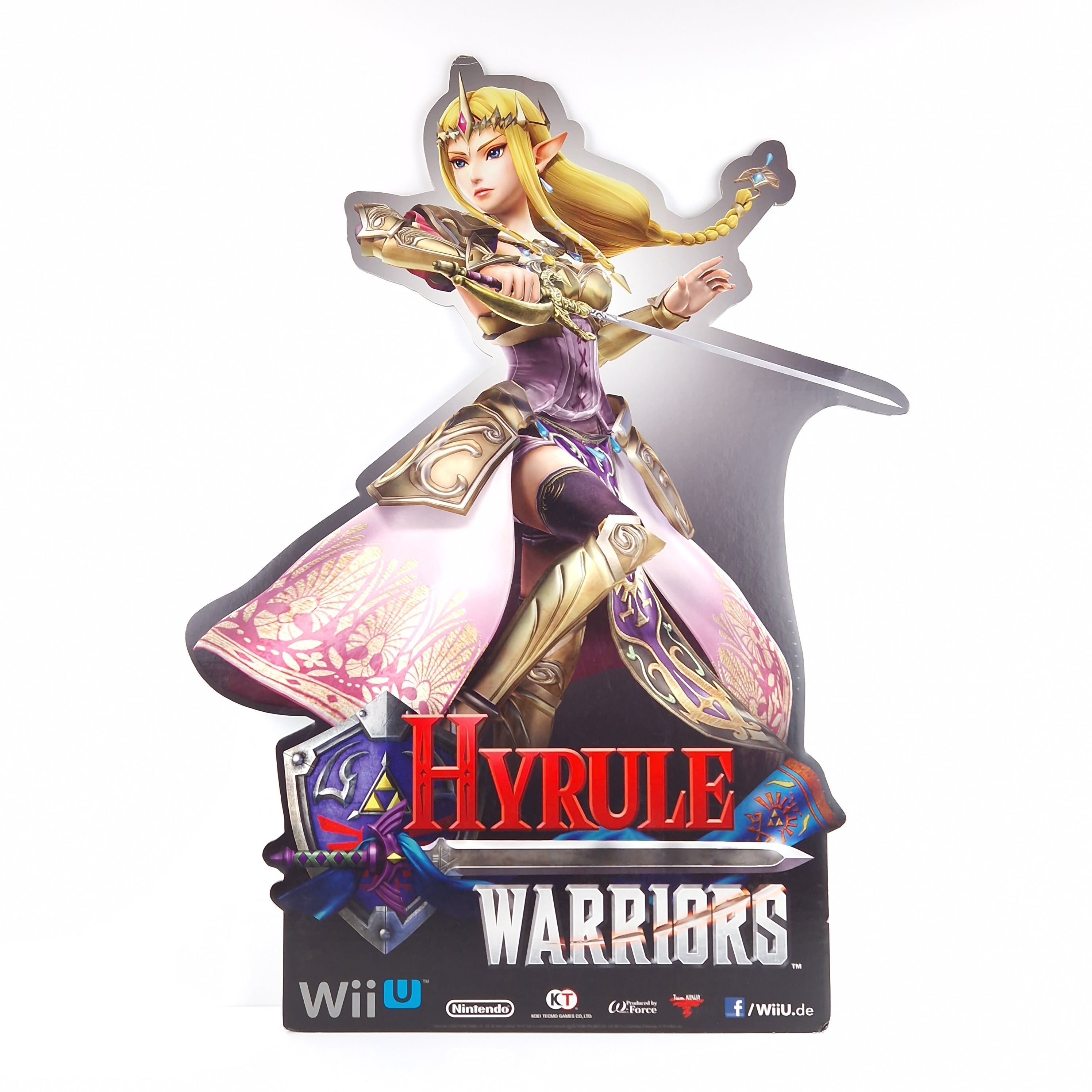 Nintendo Wii U Promo Banner – Papp Aufsteller Hyrule Warriors