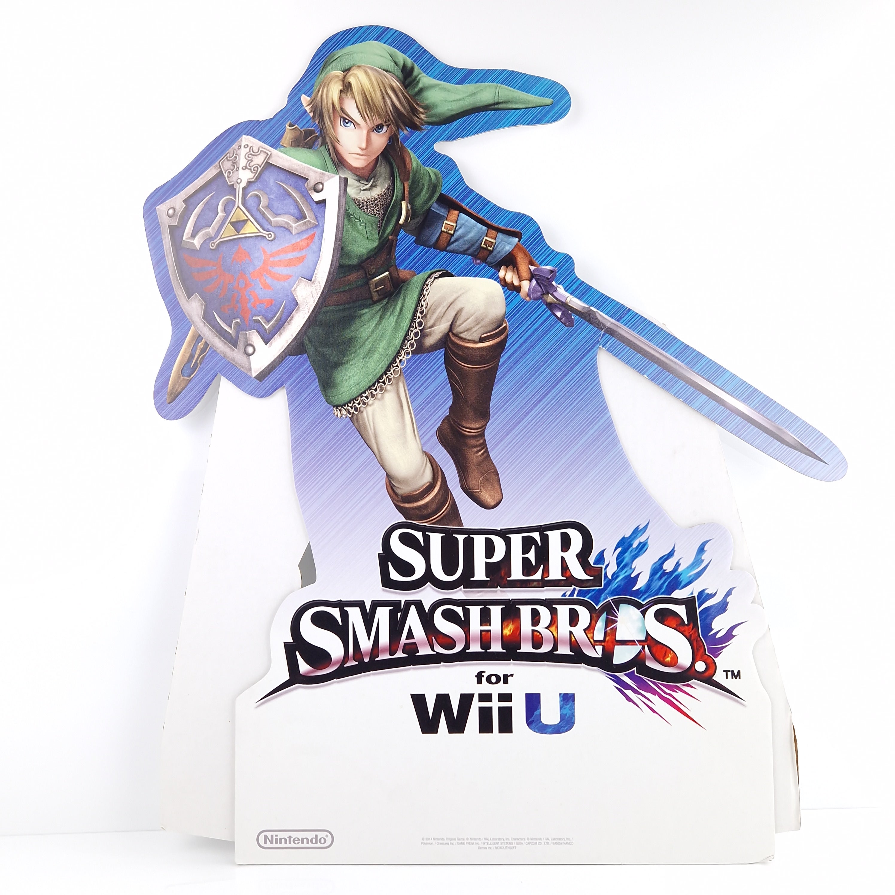 Nintendo Wii U Promo Banner – Papp Aufsteller Super Smash Bros