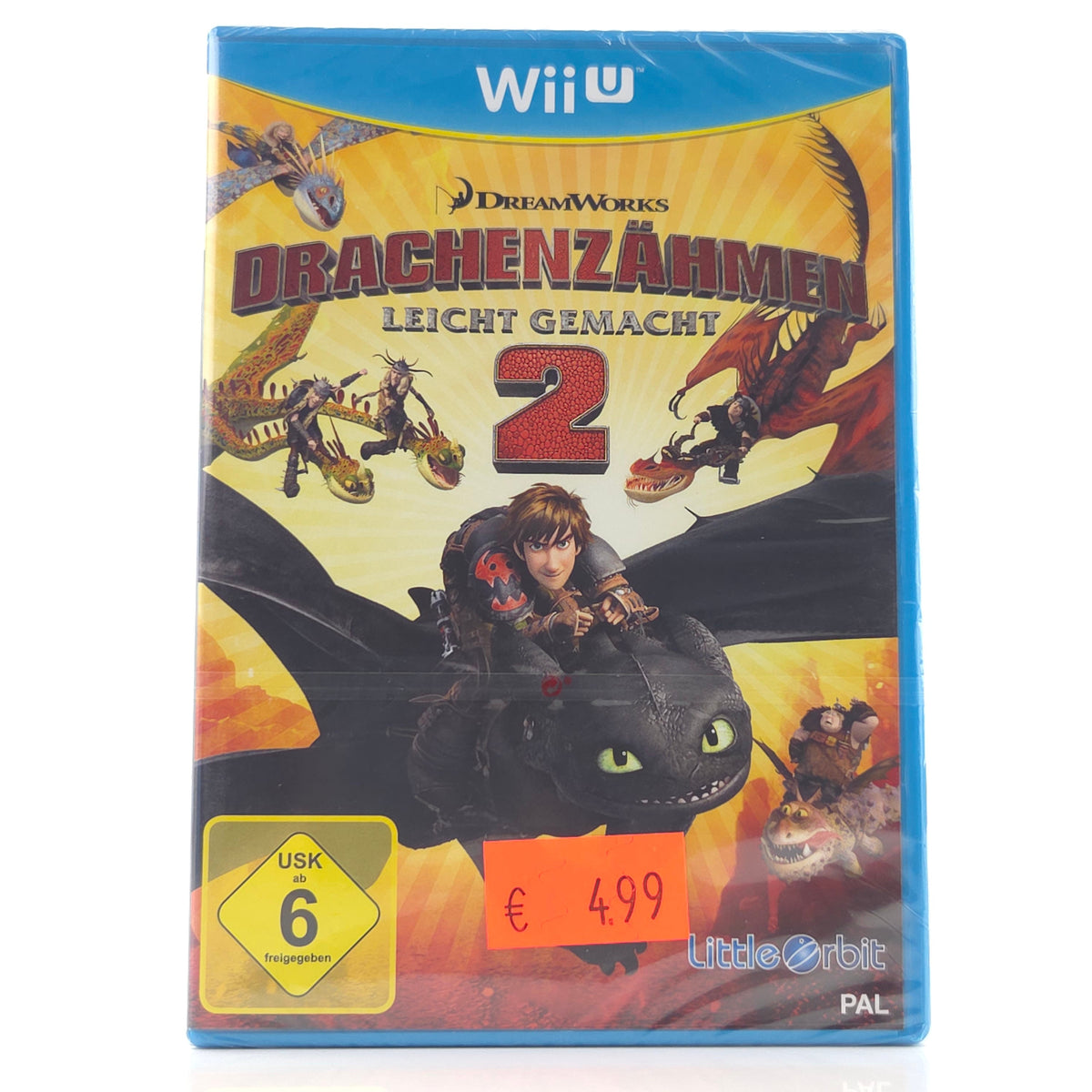 Nintendo Wii U Spiel Drachenzähmen 2 Neu OVP