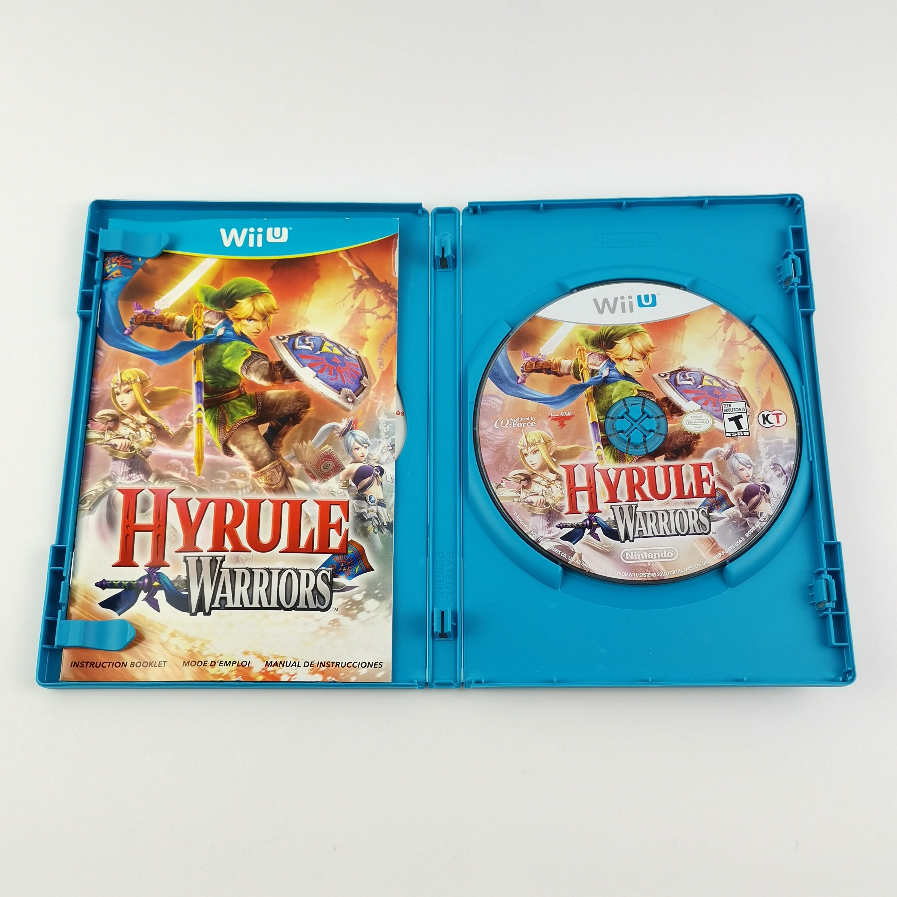 Nintendo Wii U Spiel – Hyrule Warriors Zelda OVP NTSC USA