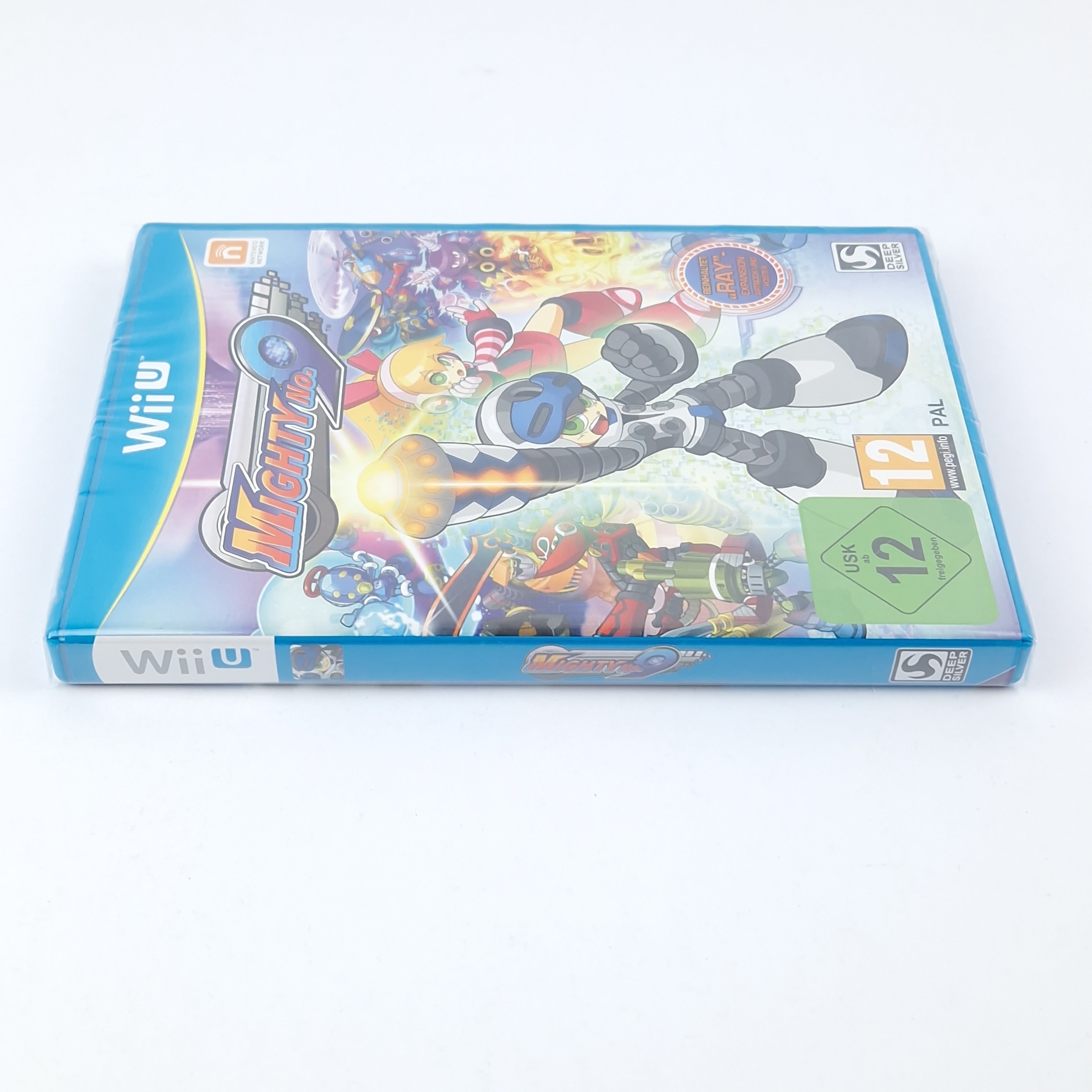 Nintendo Wii U Spiel – Mighty No 9 Anleitung CD Disk Neu