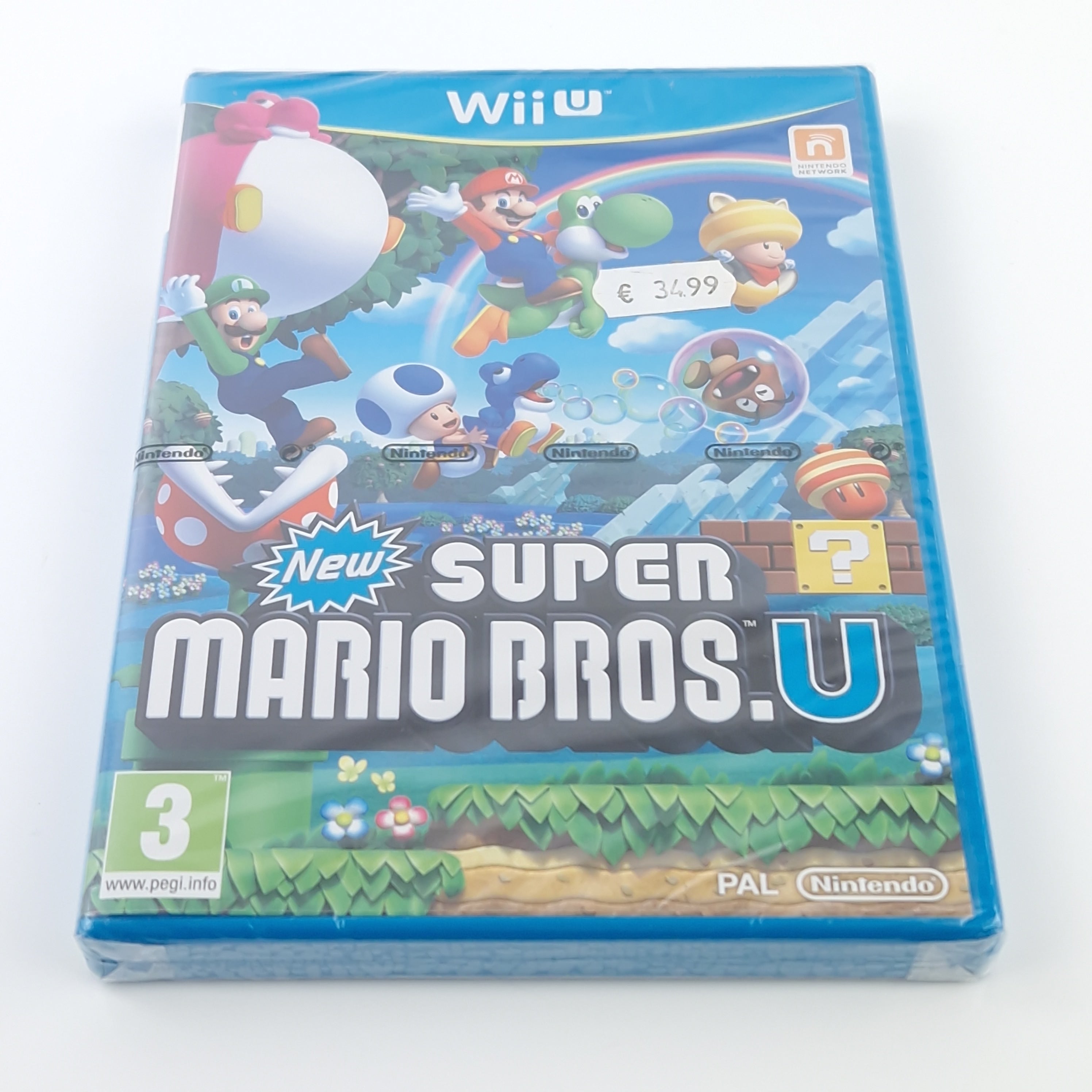 Nintendo Wii U Spiel – New Super Mario Bros U Neu PAL