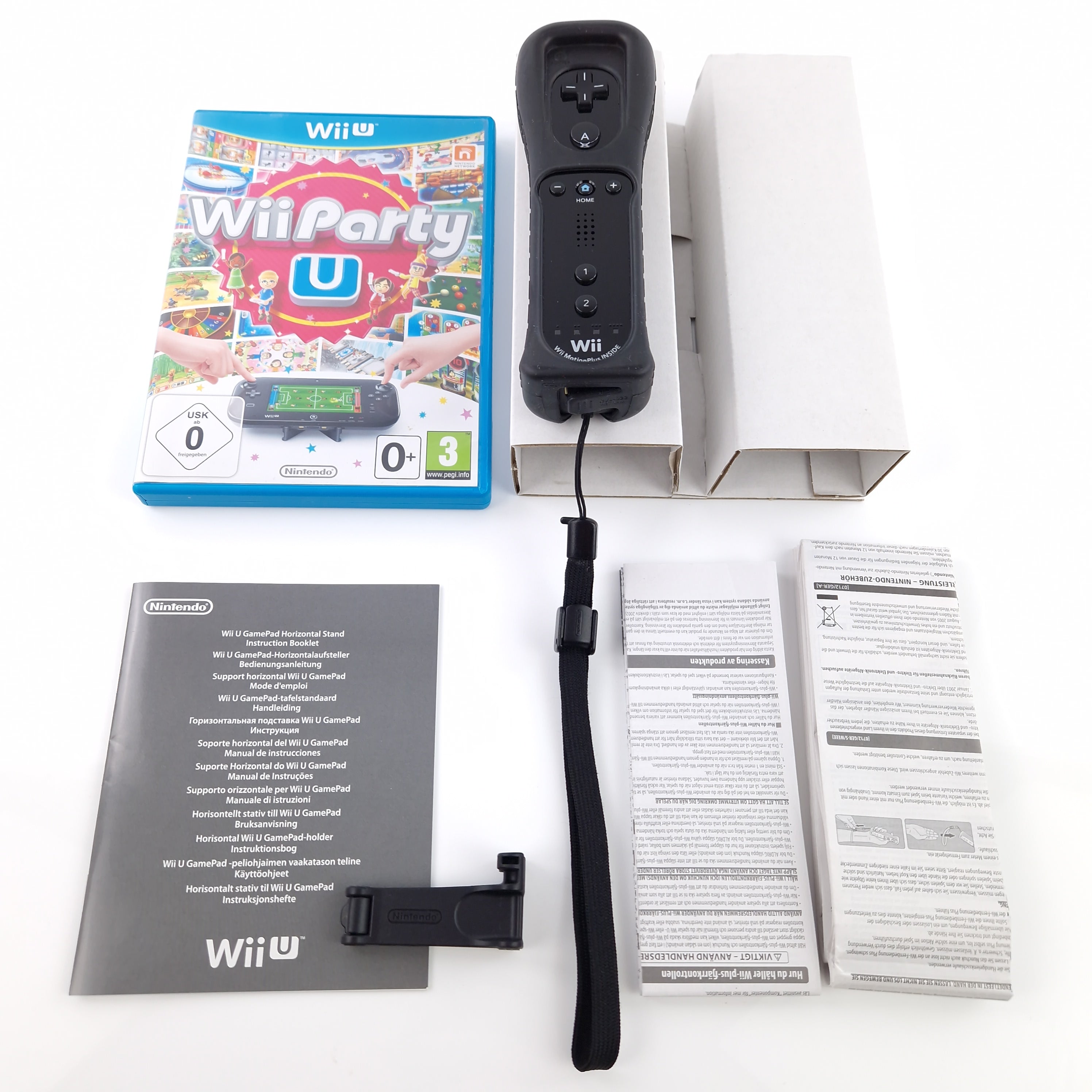Nintendo Wii Spiel – Wii Party U mit Wii Remote Plus Black