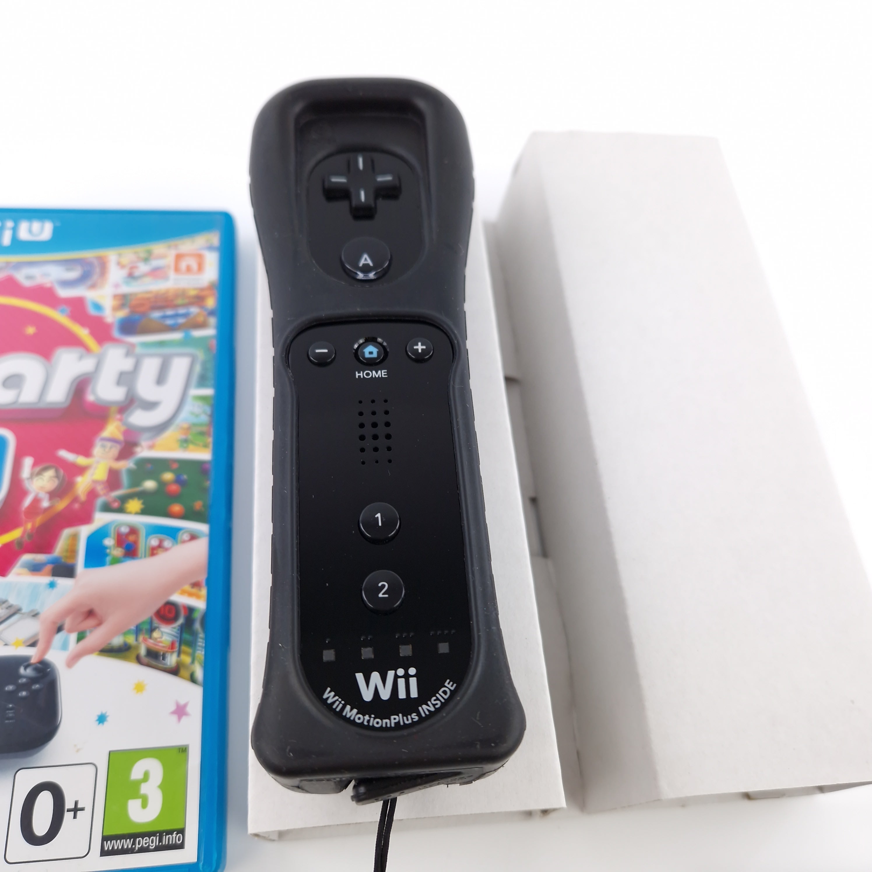 Nintendo Wii Spiel – Wii Party U mit Wii Remote Plus Black