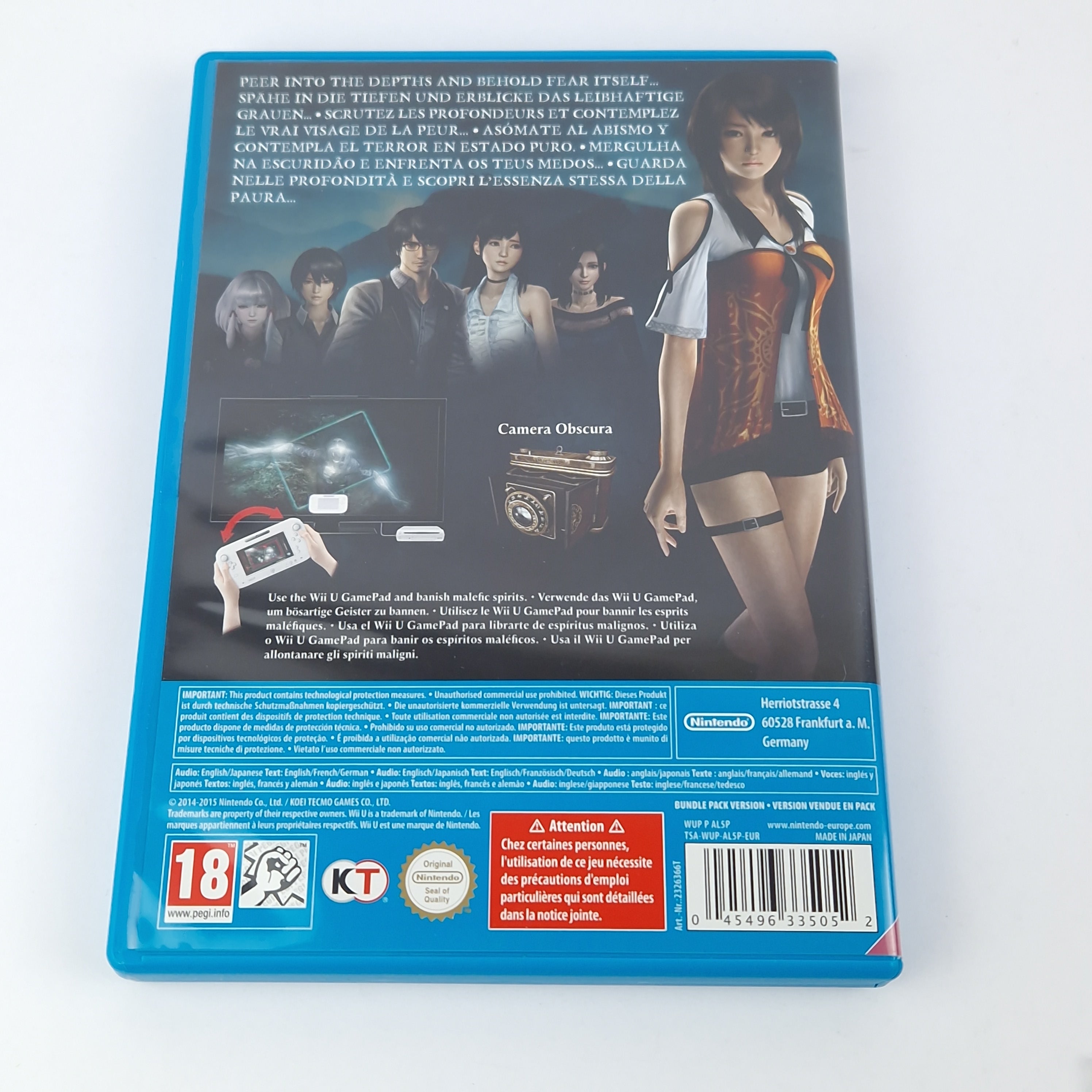 Nintendo Wii U Spiel – Project Zero Maiden of Black Water OVP