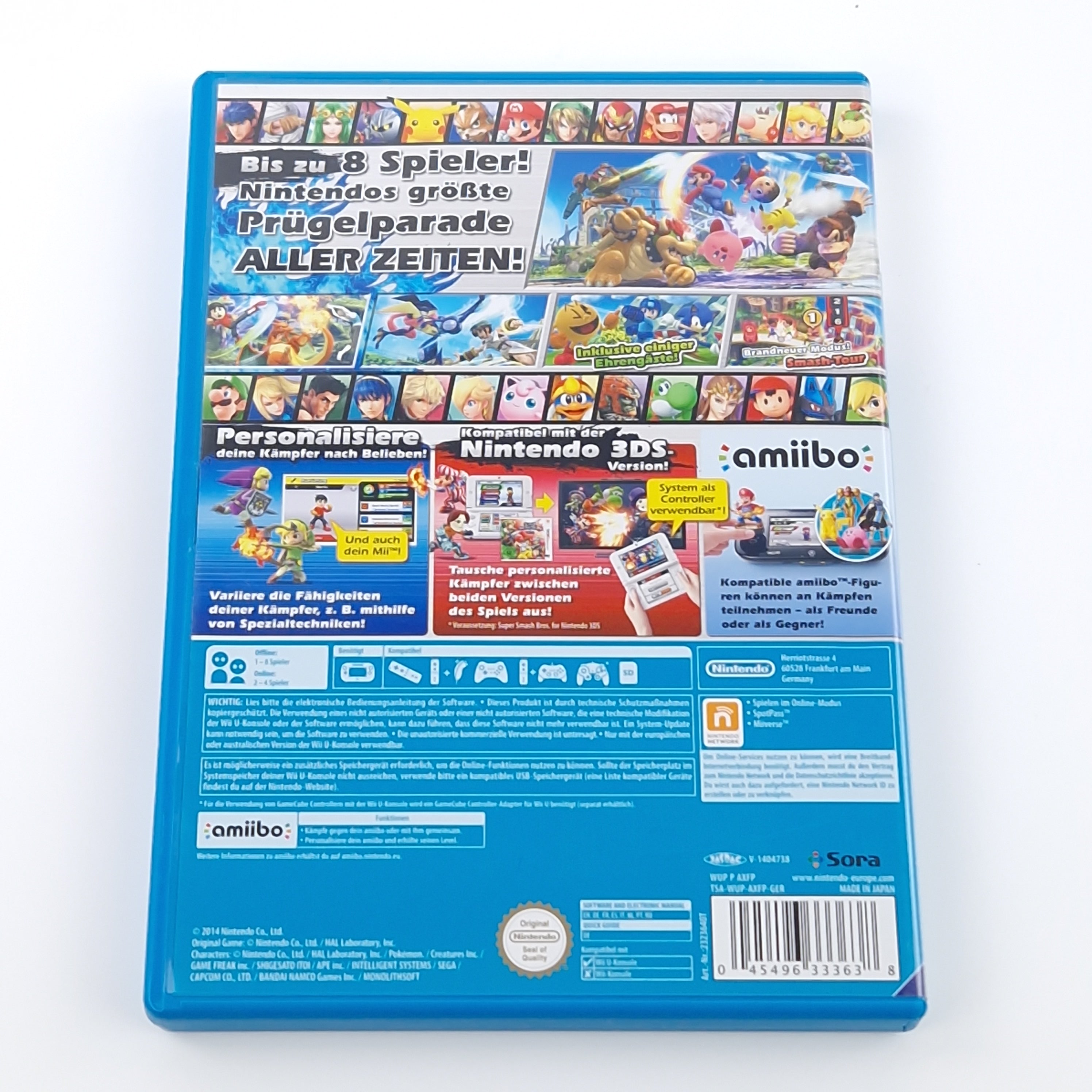 Nintendo Wii U Spiel – Super Smash Bros WiiU (OVP PAL)