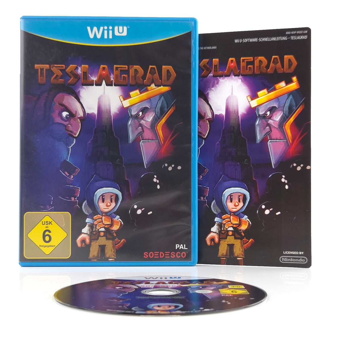 Nintendo Wii U Spiel Teslagrad OVP PAL