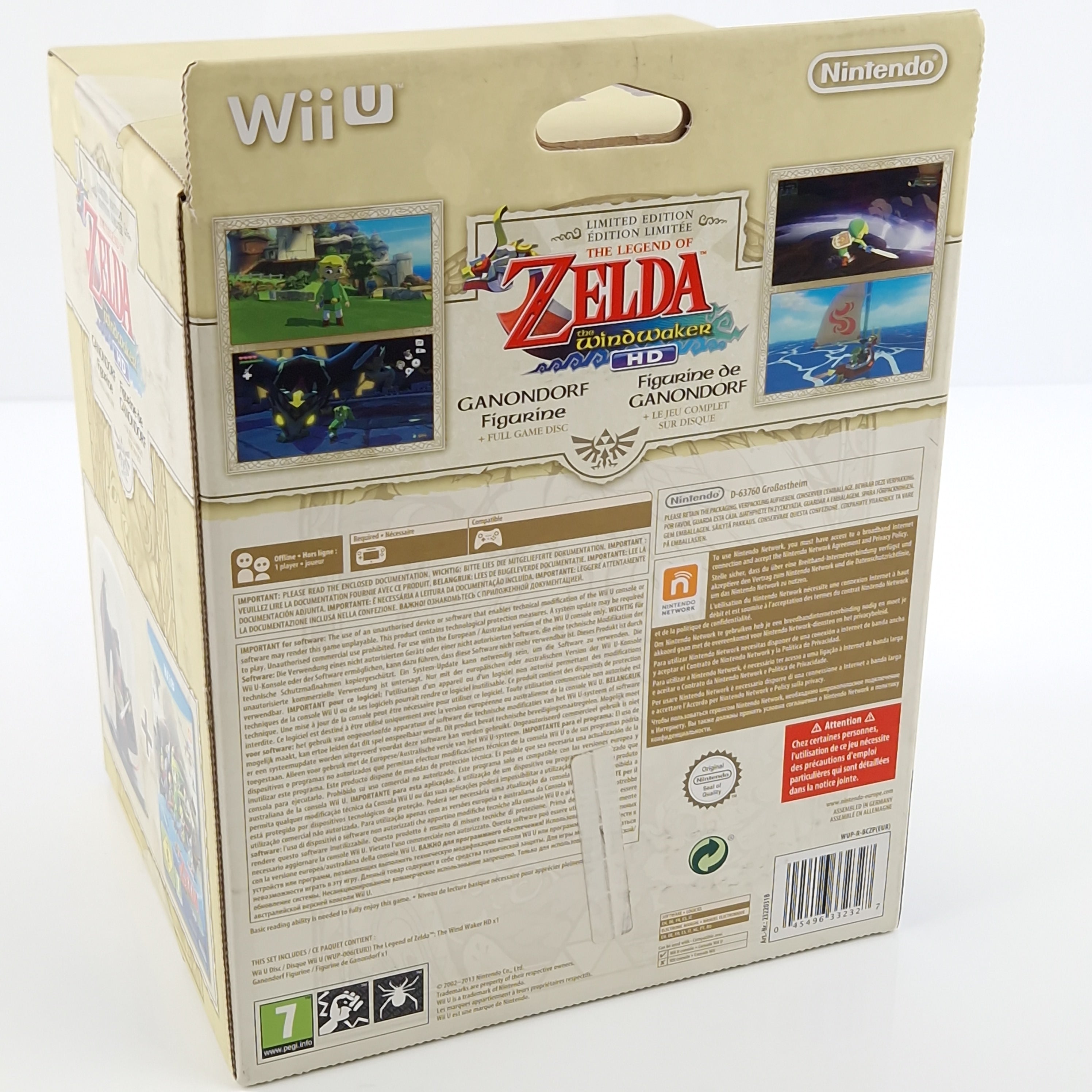 Nintendo Wii U Spiel – Zelda The Windwaker HD Limited Edition