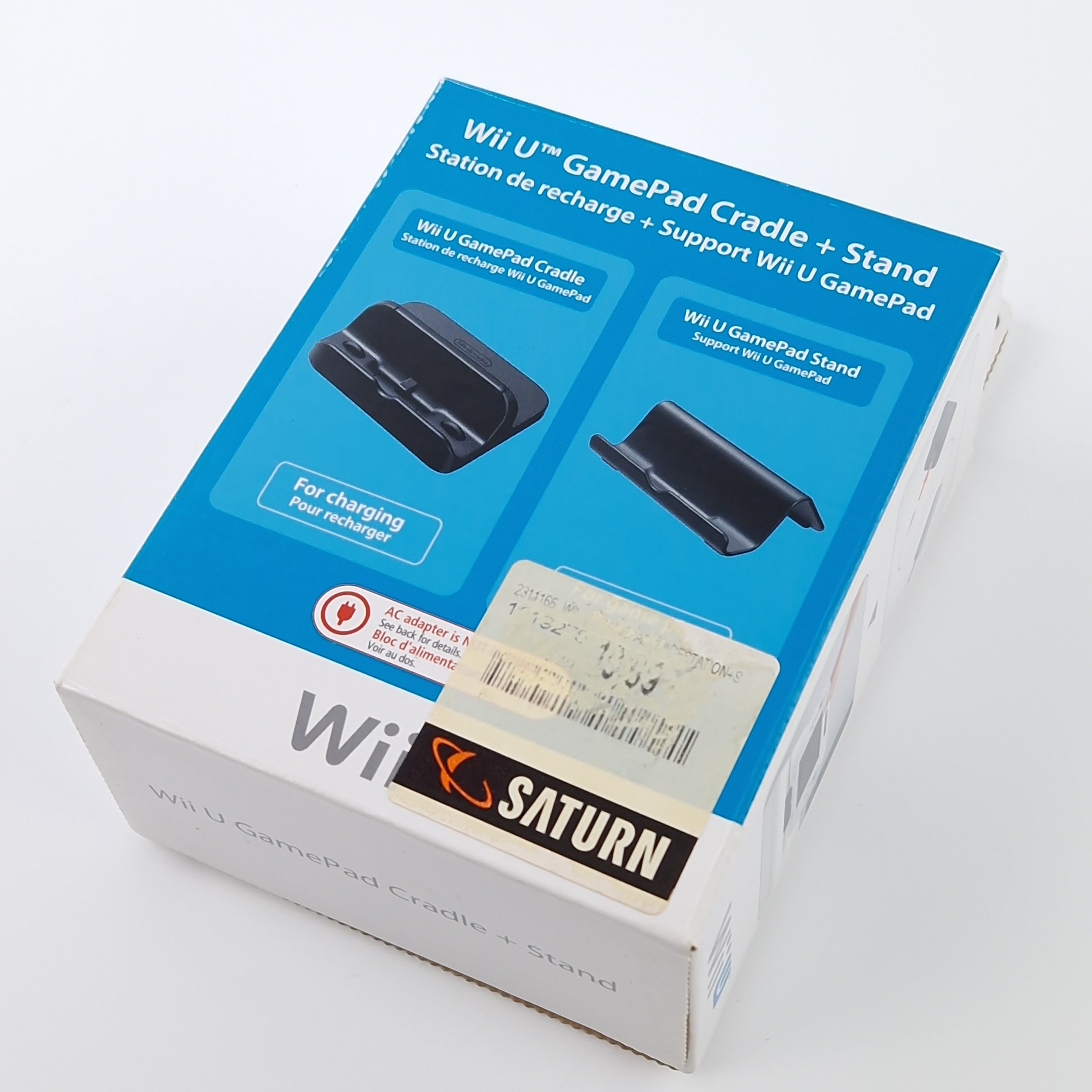 Nintendo Wii U Zubehör – Gamepad Cradle und Stand OVP