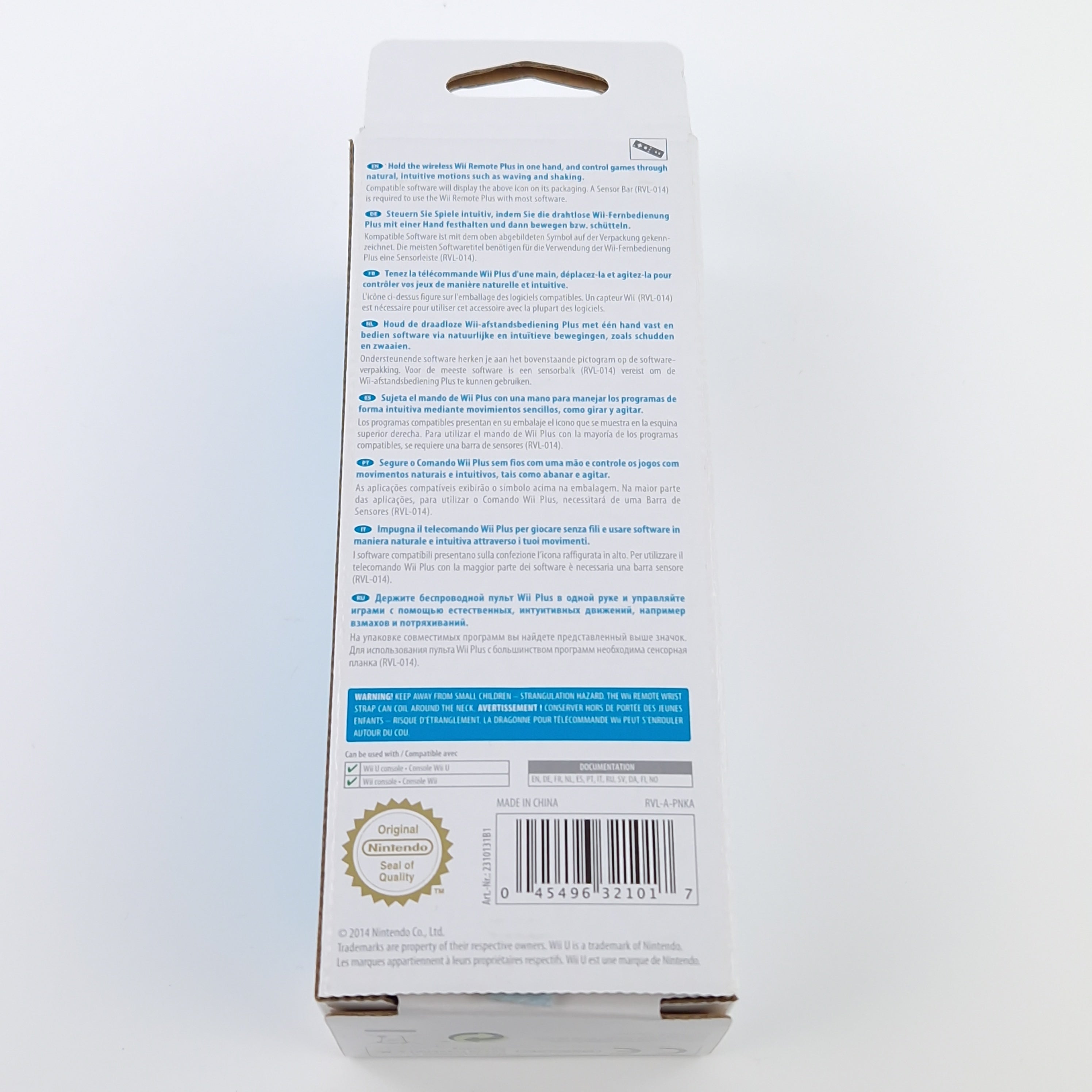 Nintendo Wii Zubehör – Remote Motion Plus Inside Schwarz