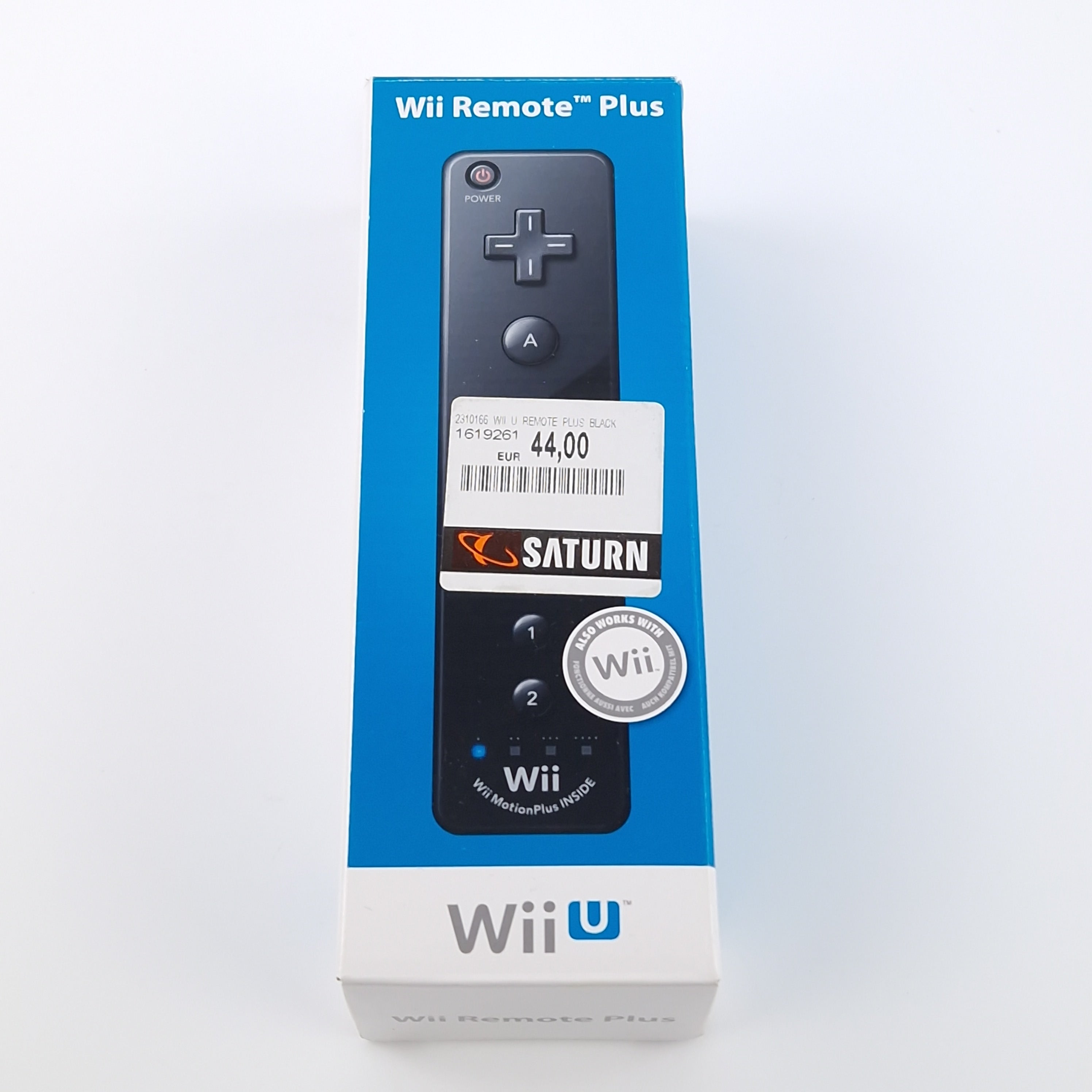 Nintendo Wii Zubehör – Wii Remote Plus Black Controller OVP