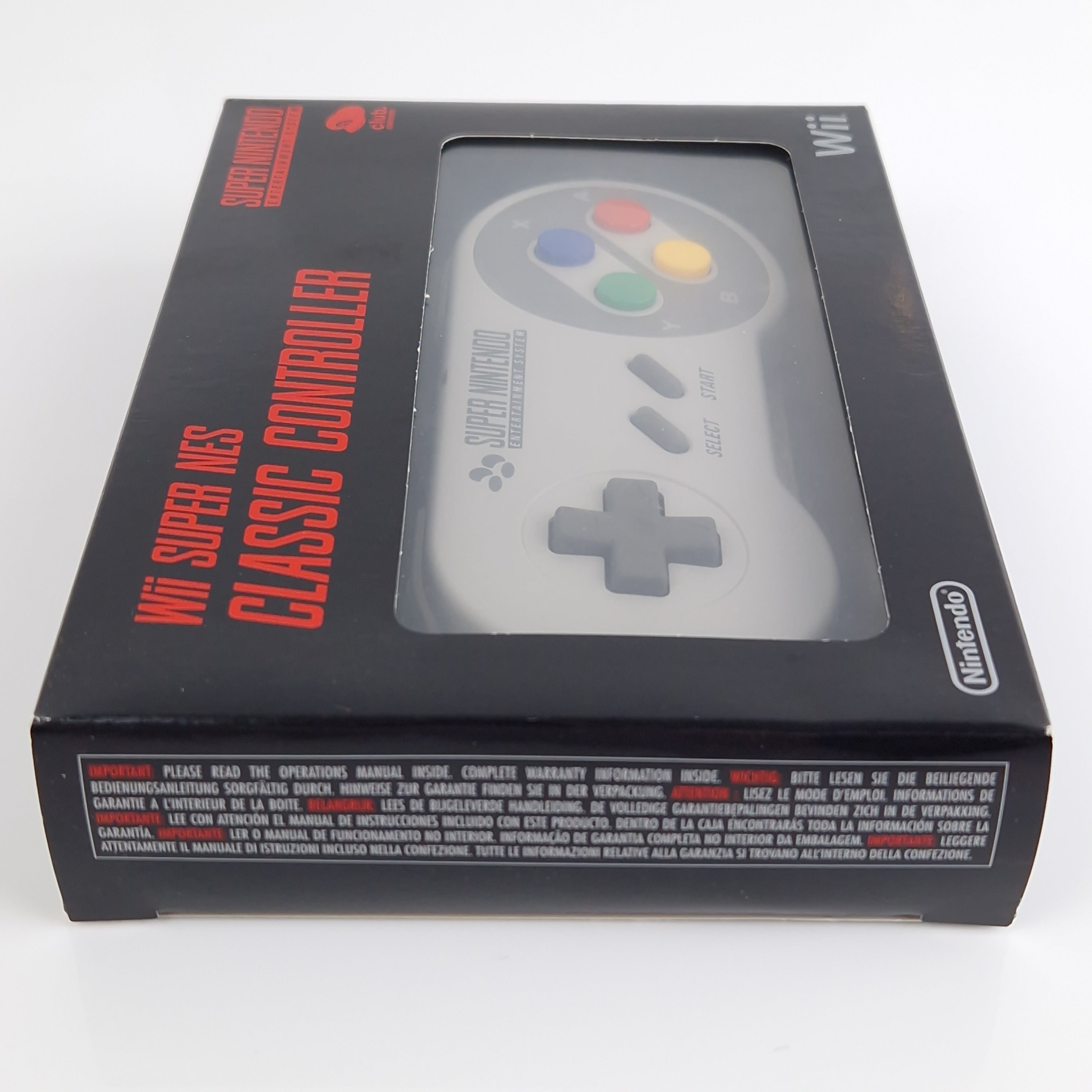 Nintendo Wii Zubehör – Super NES Classic Controller OVP
