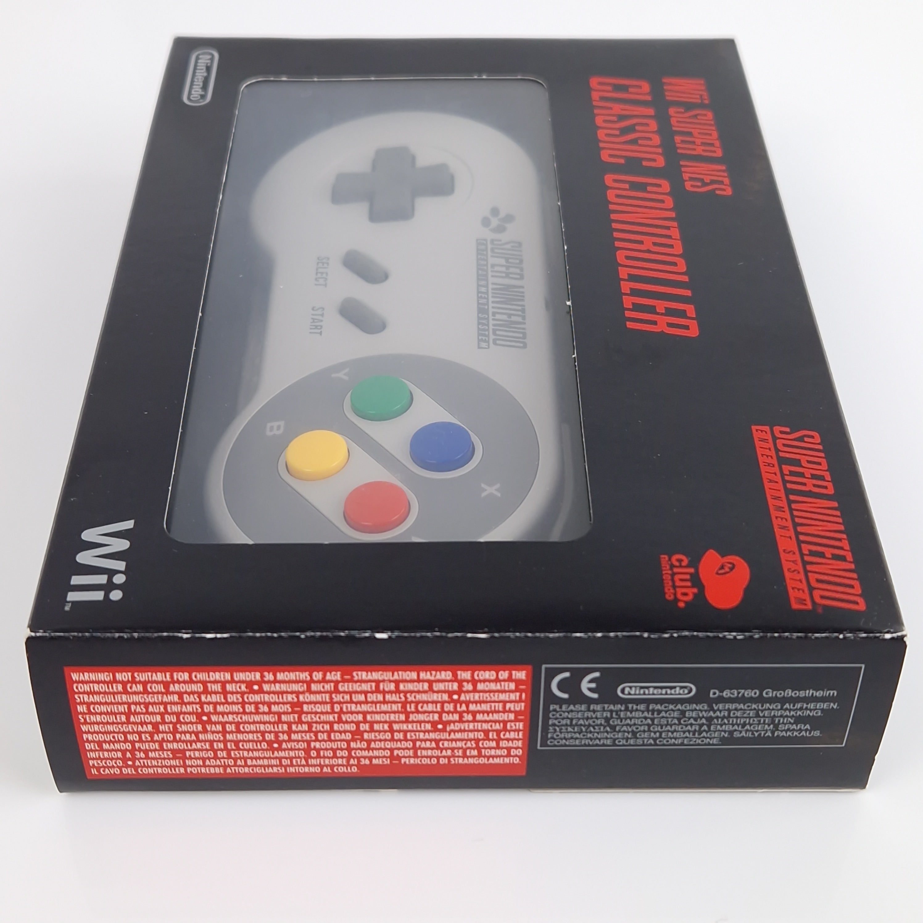 Nintendo Wii Zubehör – Super NES Classic Controller OVP