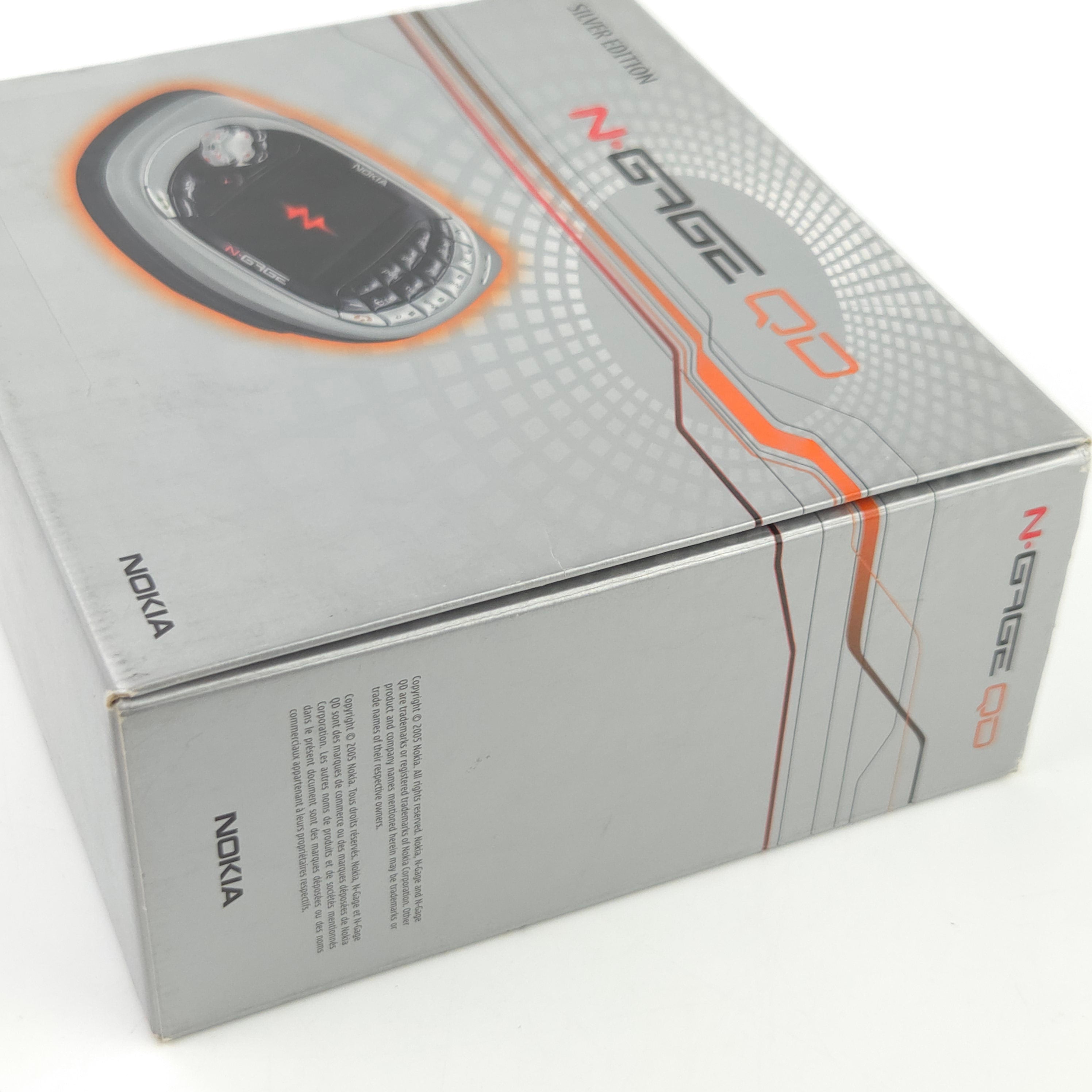 Nokia N-Gage QD Konsole Silver Edition OVP Defekt