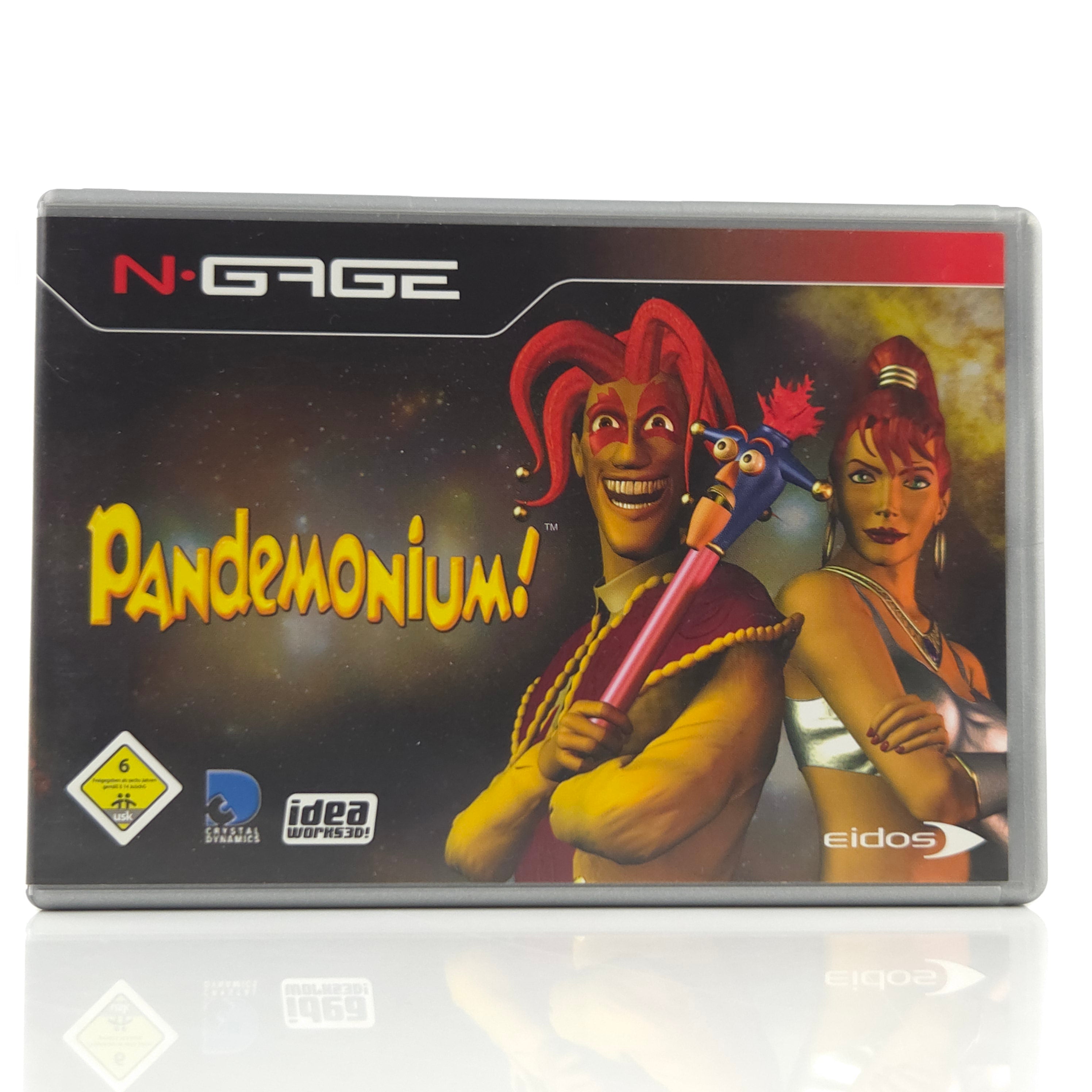 Nokia N Gage Spiel Pandemonium OVP DE PAL