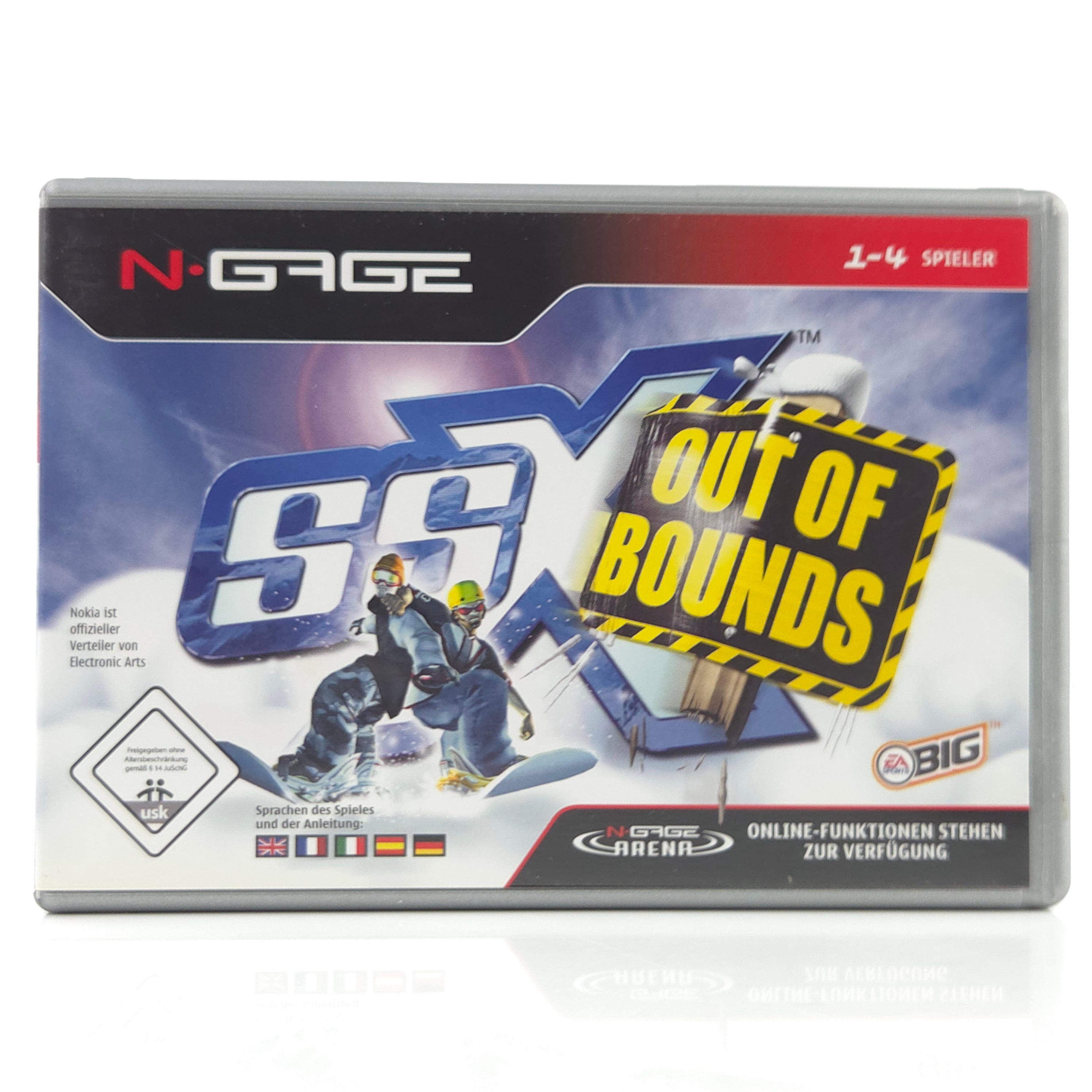 Nokia N-Gage Spiel SSX Out of Bounds OVP PAL