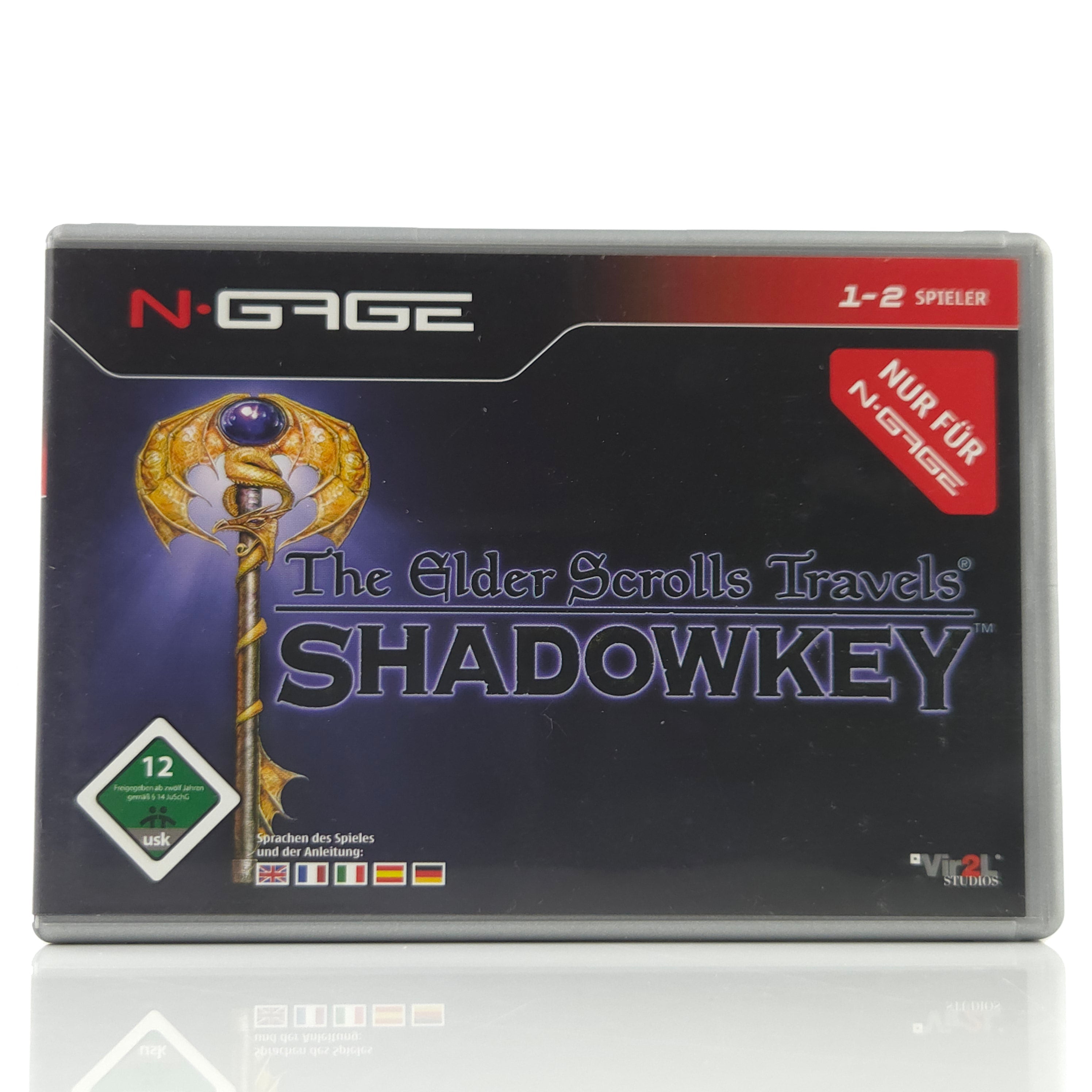 Nokia N-Gage Spiel The Elder Scrolls Shadowkey OVP