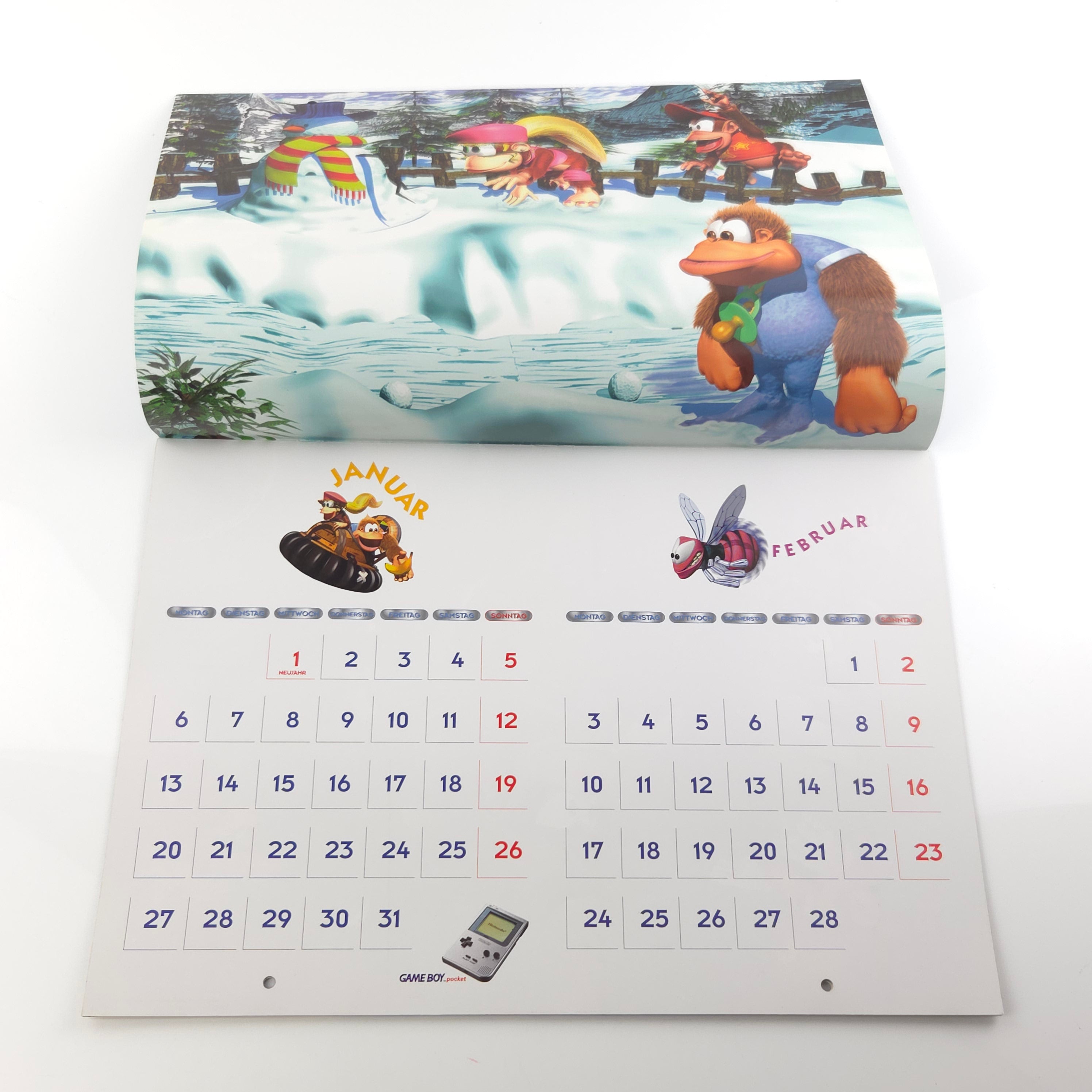 Official Nintendo Kalender 1997 – Super Nintendo Promo