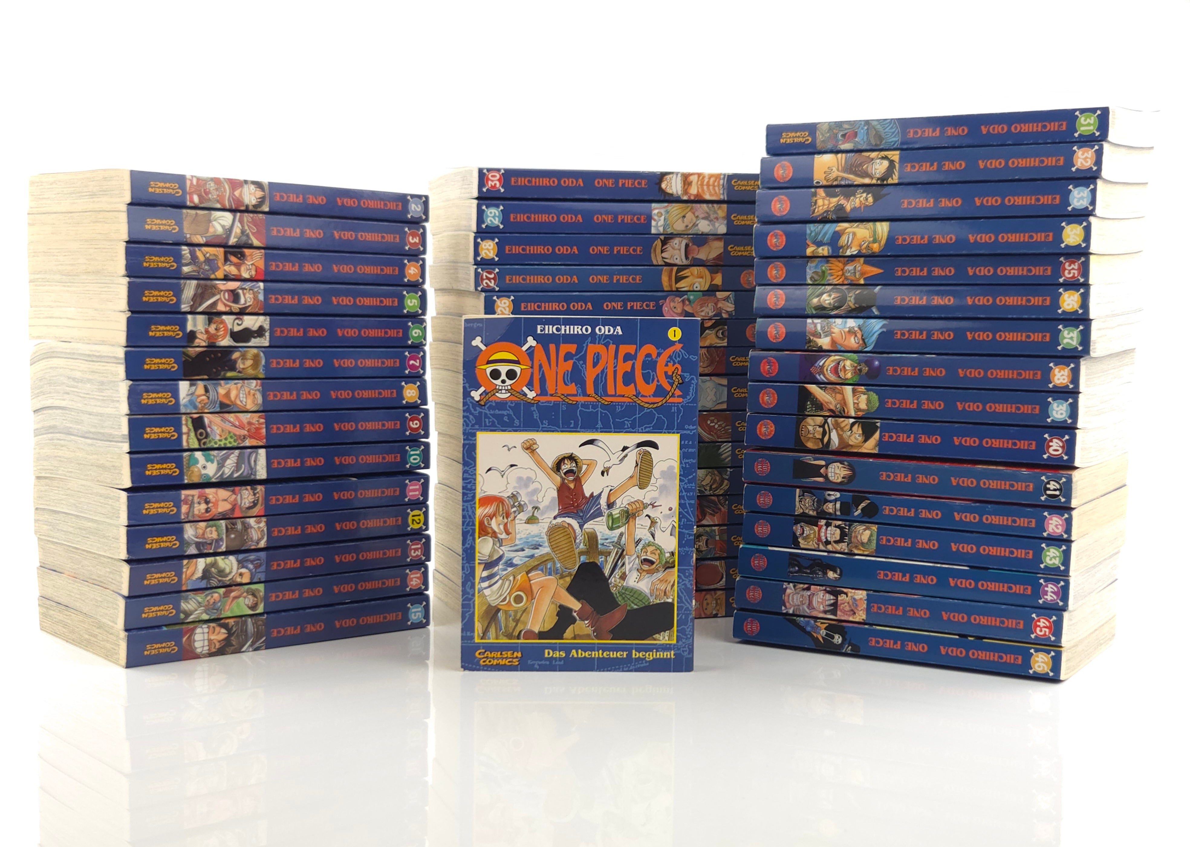 One Piece Manga Band 1-46 Eiichiro Oda Carlsen Comics