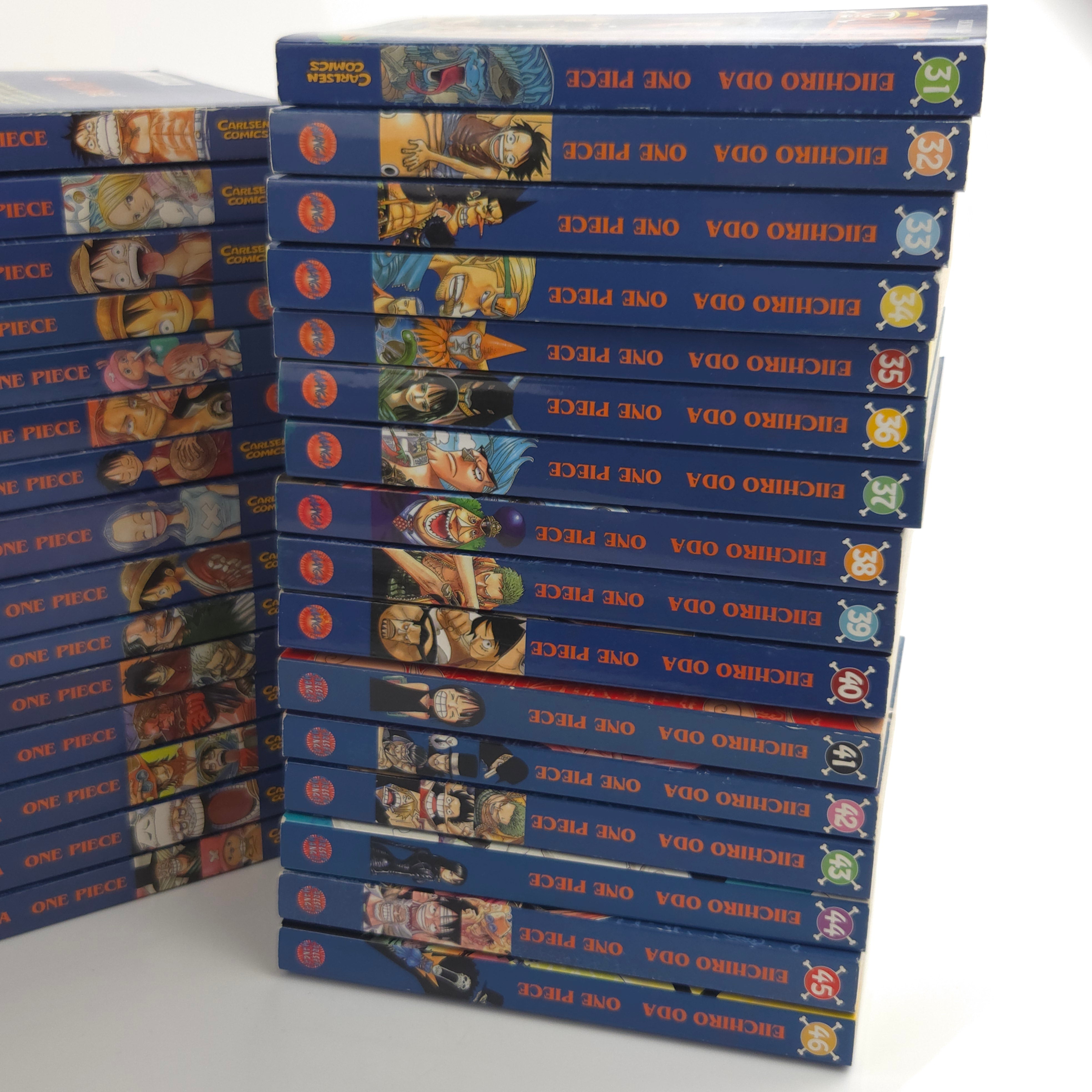 One Piece Manga Band 1-46 Eiichiro Oda Carlsen Comics