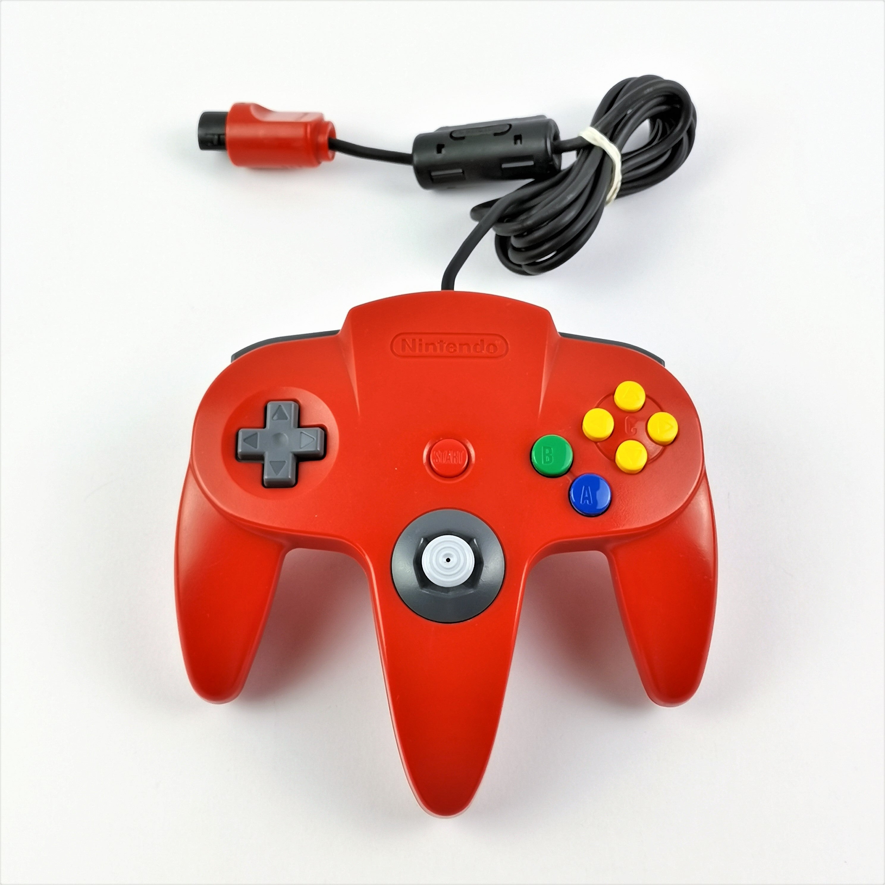 Original Nintendo 64 Controller Rot – Gereinigten Zustand