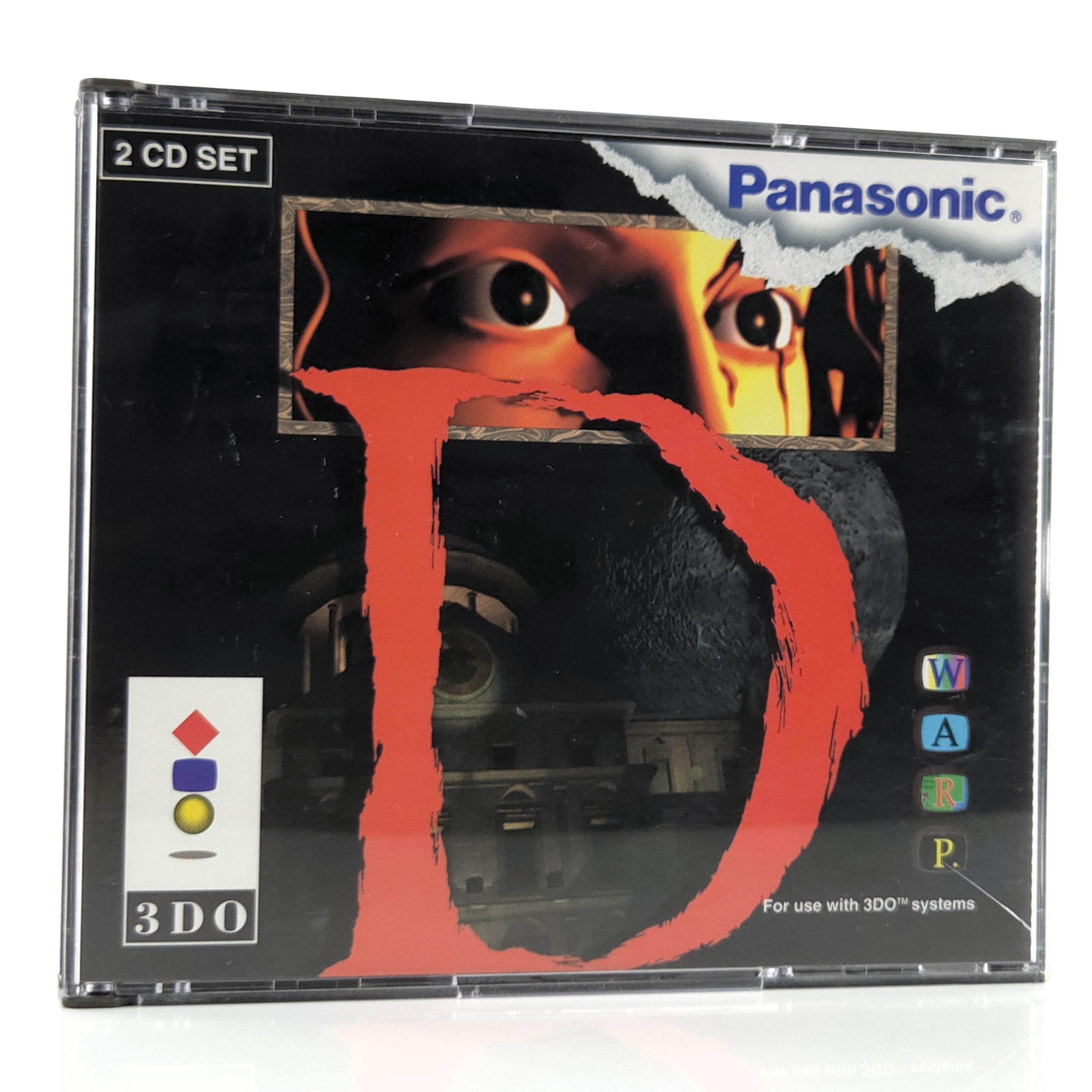 Panasonic 3DO Spiel D Horror OVP PAL