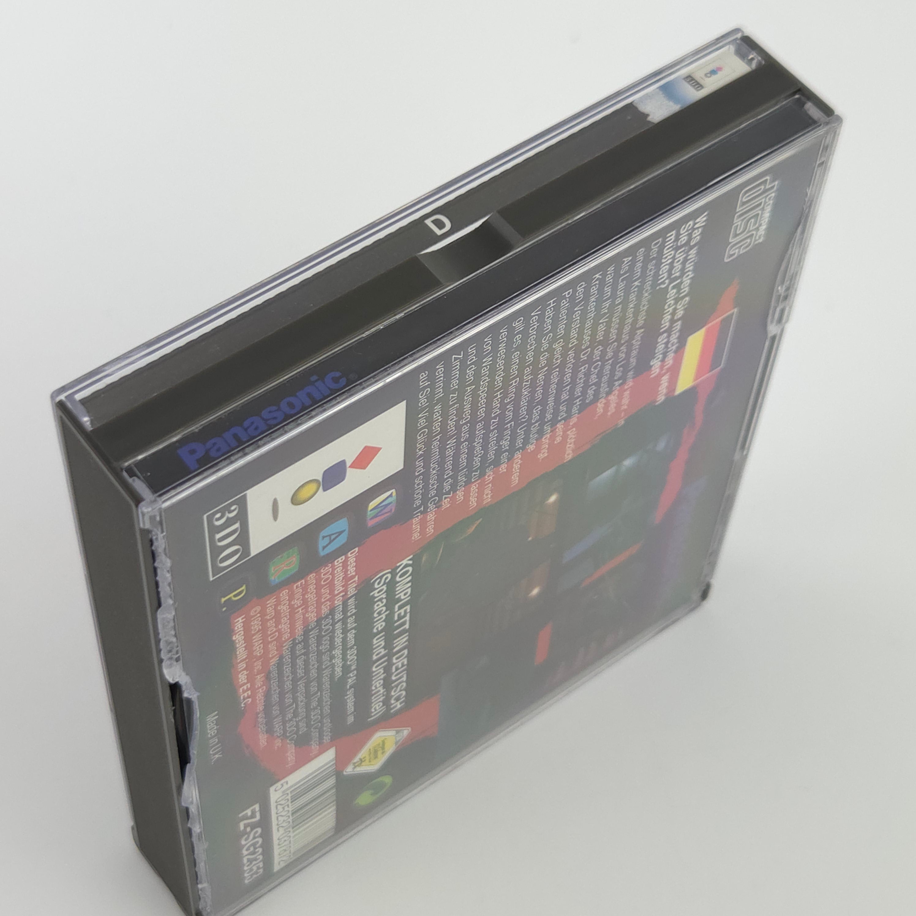 Panasonic 3DO Spiel D Horror OVP PAL