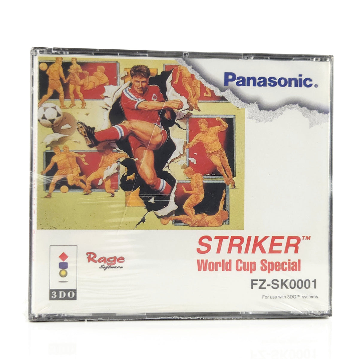 Panasonic 3DO Spiel Striker World Cup OVP Neu
