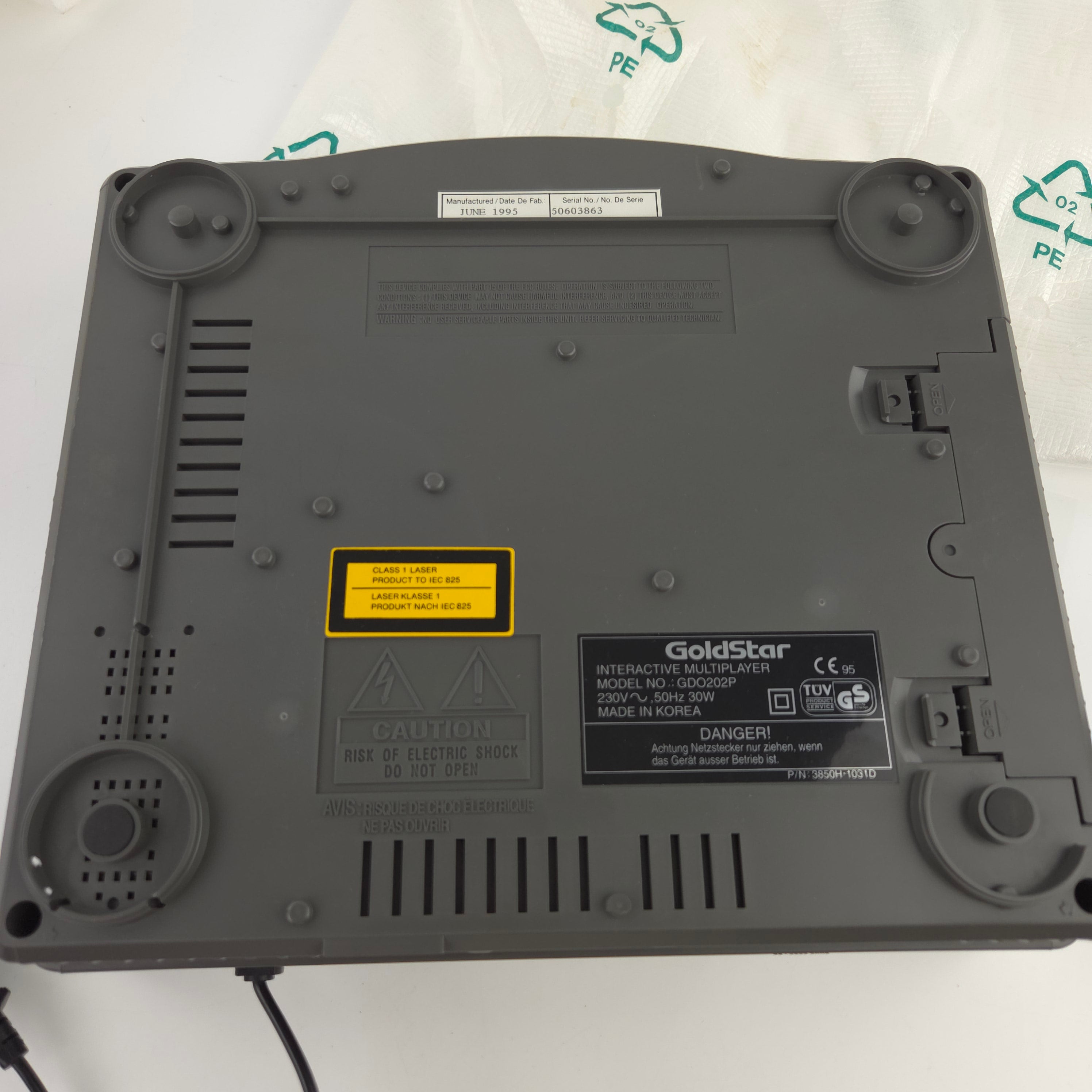 Panasonic 3DO Konsole Goldstar GDO202P OVP